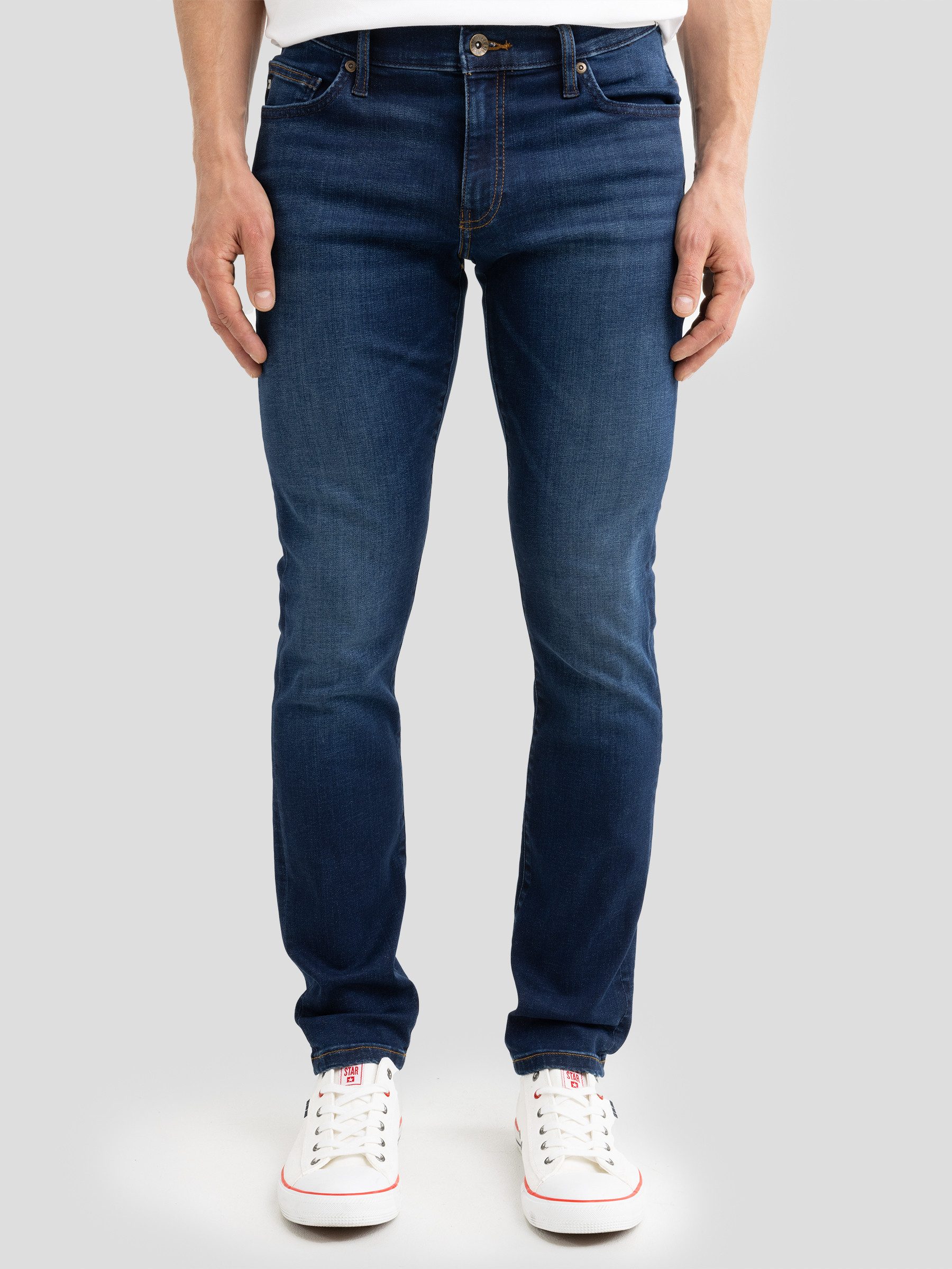 BIG STAR Skinny-fit-Jeans DERIC niedrige Leibhöhe