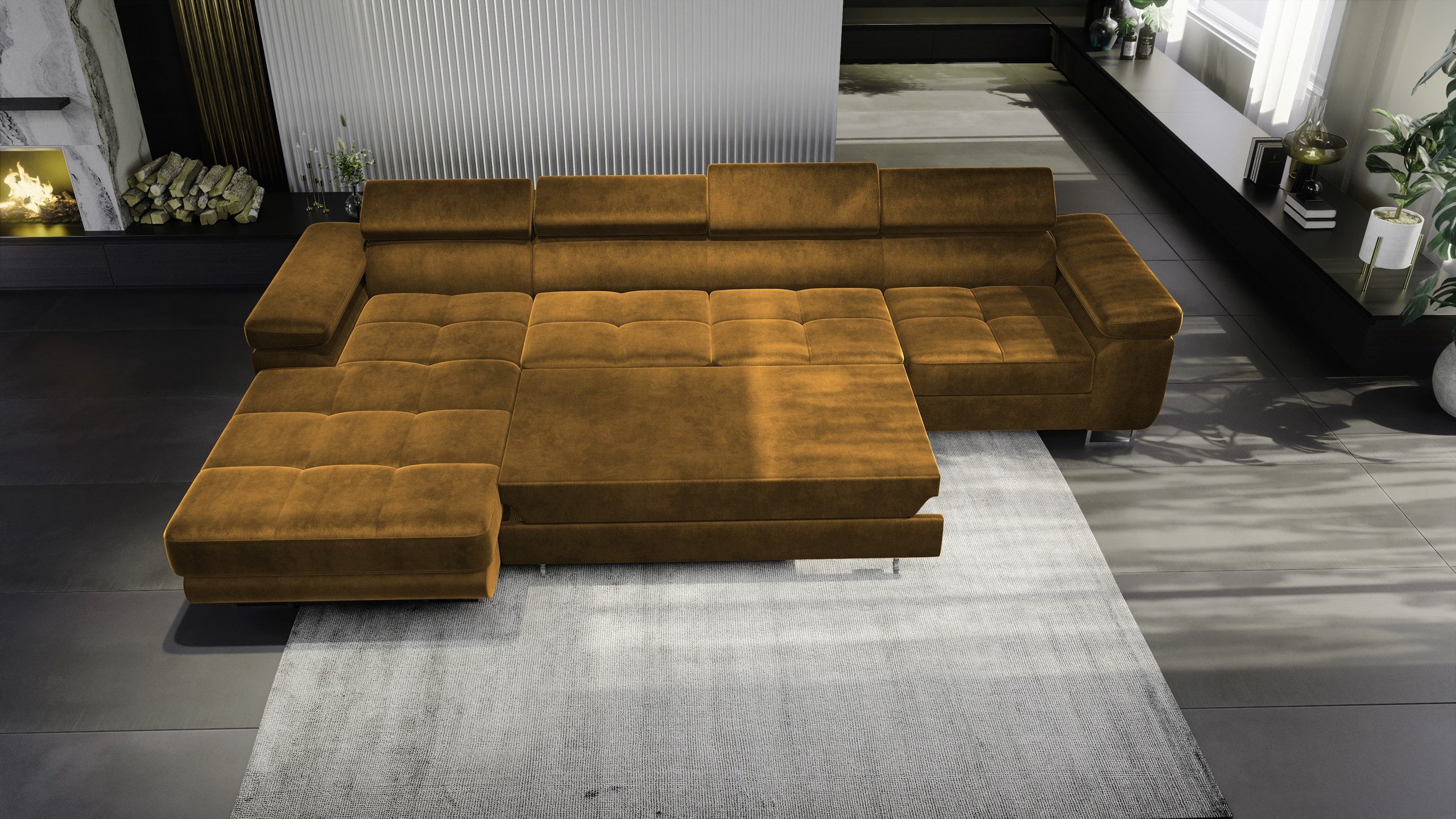 NEXT COLLECTION Ecksofa Alonzo Maxi, Verstellbare günstig online kaufen