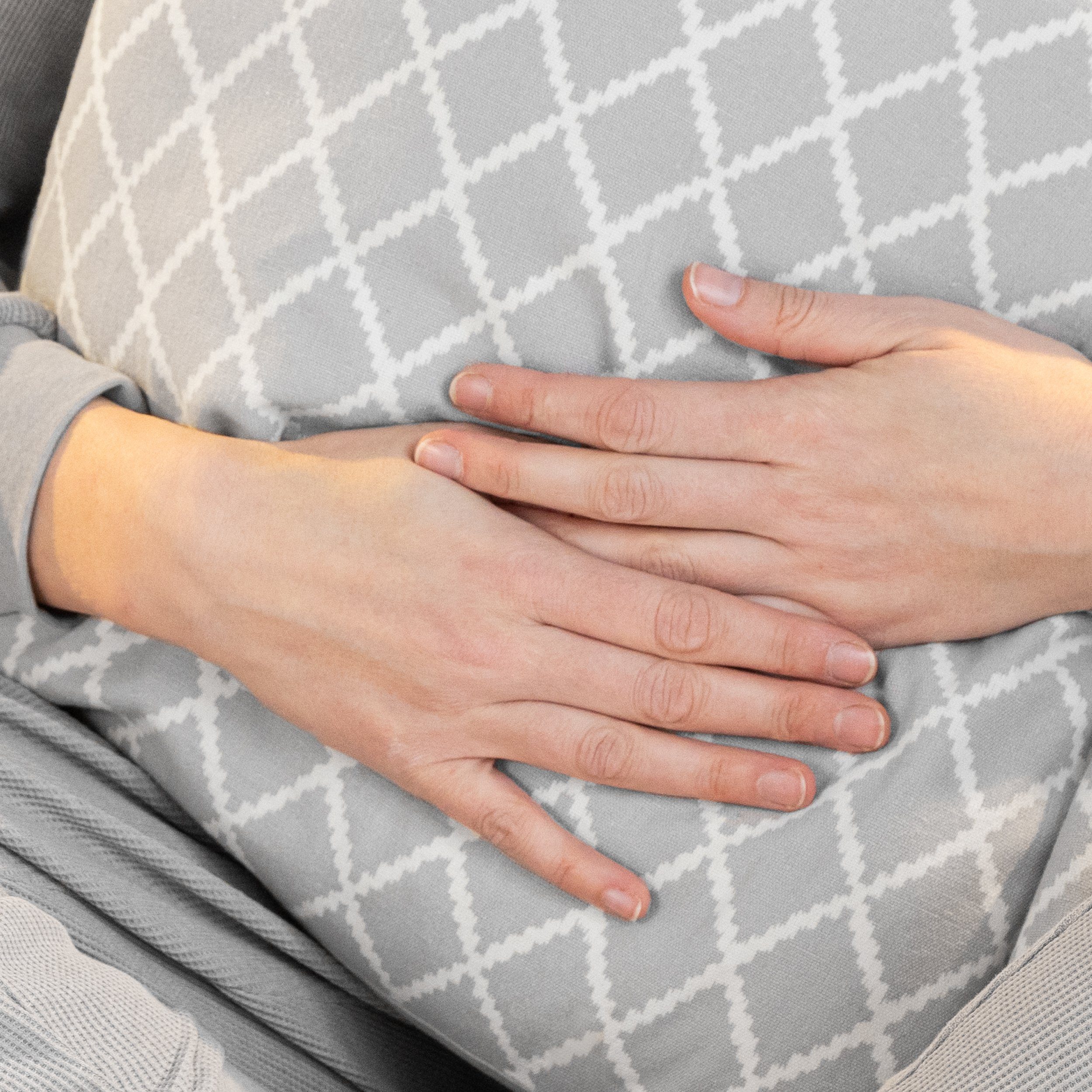 Gentle North Microfaserkissen Doppelpack Kopfkissen zum Schlafen - Schlafkissen, Füllung: 100% Polyester, Bezug: Polyester, Seitenschläfer, Seiteschlfäer, Bauch – Bild 4 von 5