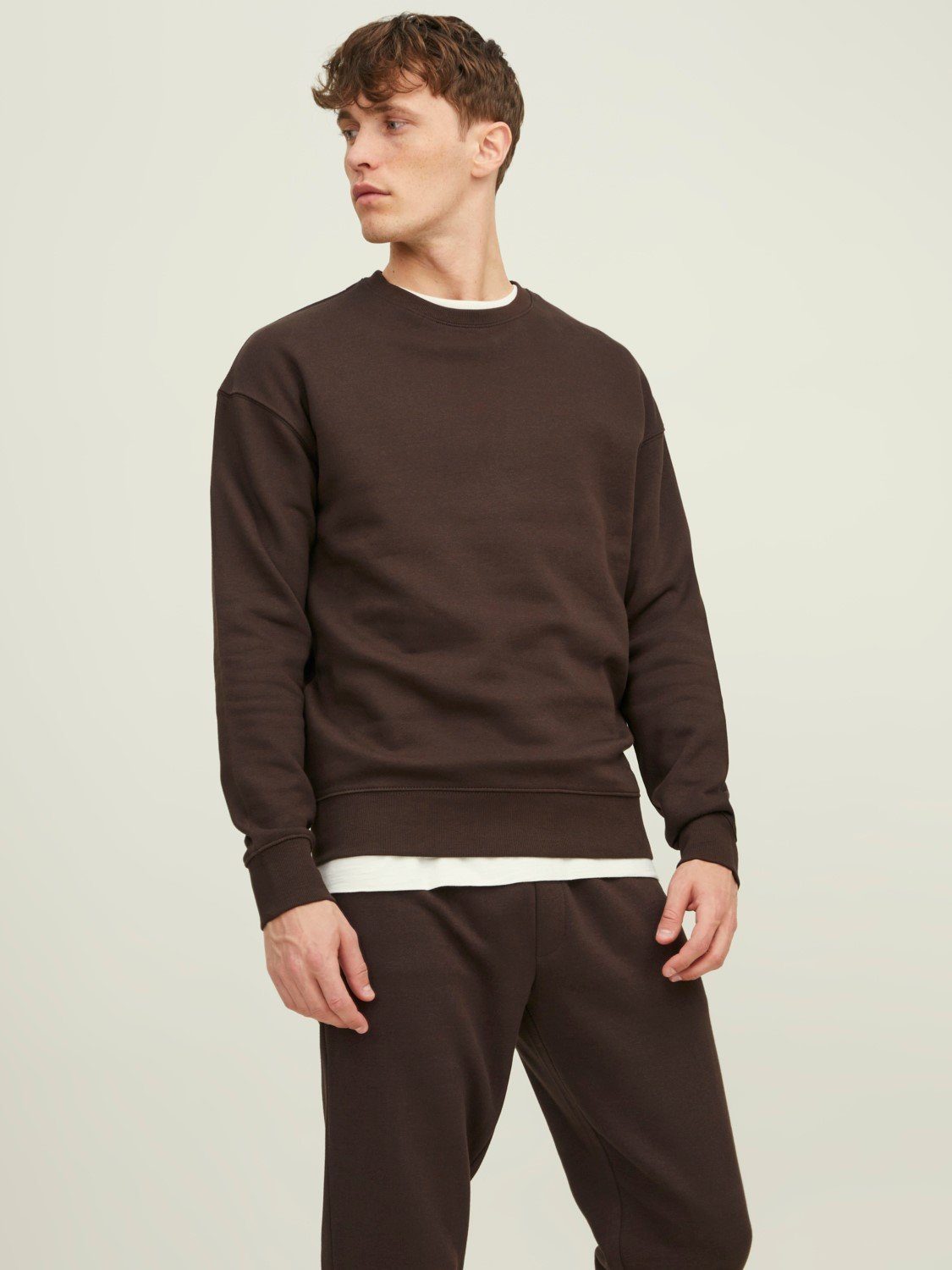 Jack & Jones Herren Sweatshirt JJESTAR BASIC - Relaxed Fit günstig online kaufen