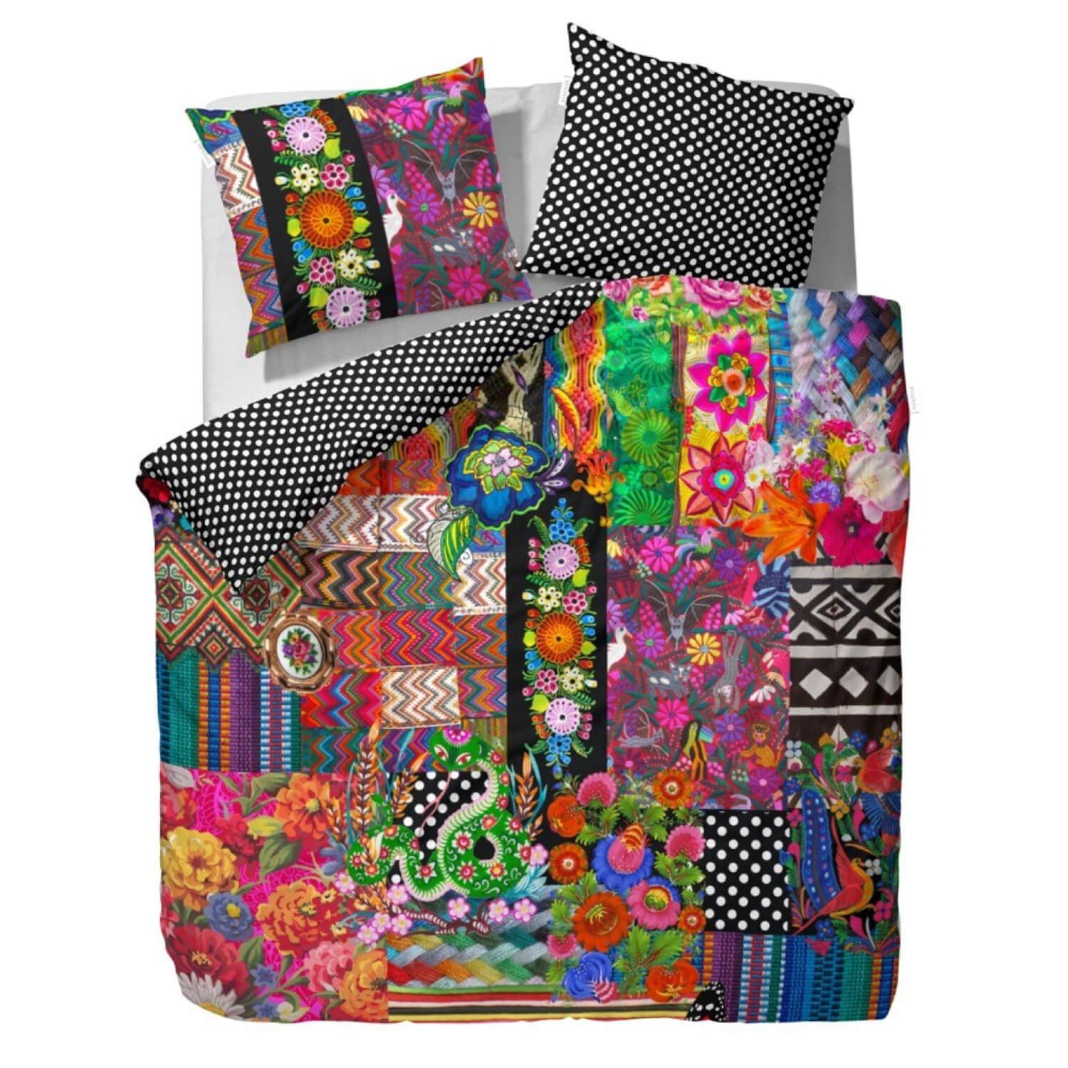 Essenza Bettwäsche Noida Multi, Satin, 3 günstig online kaufen