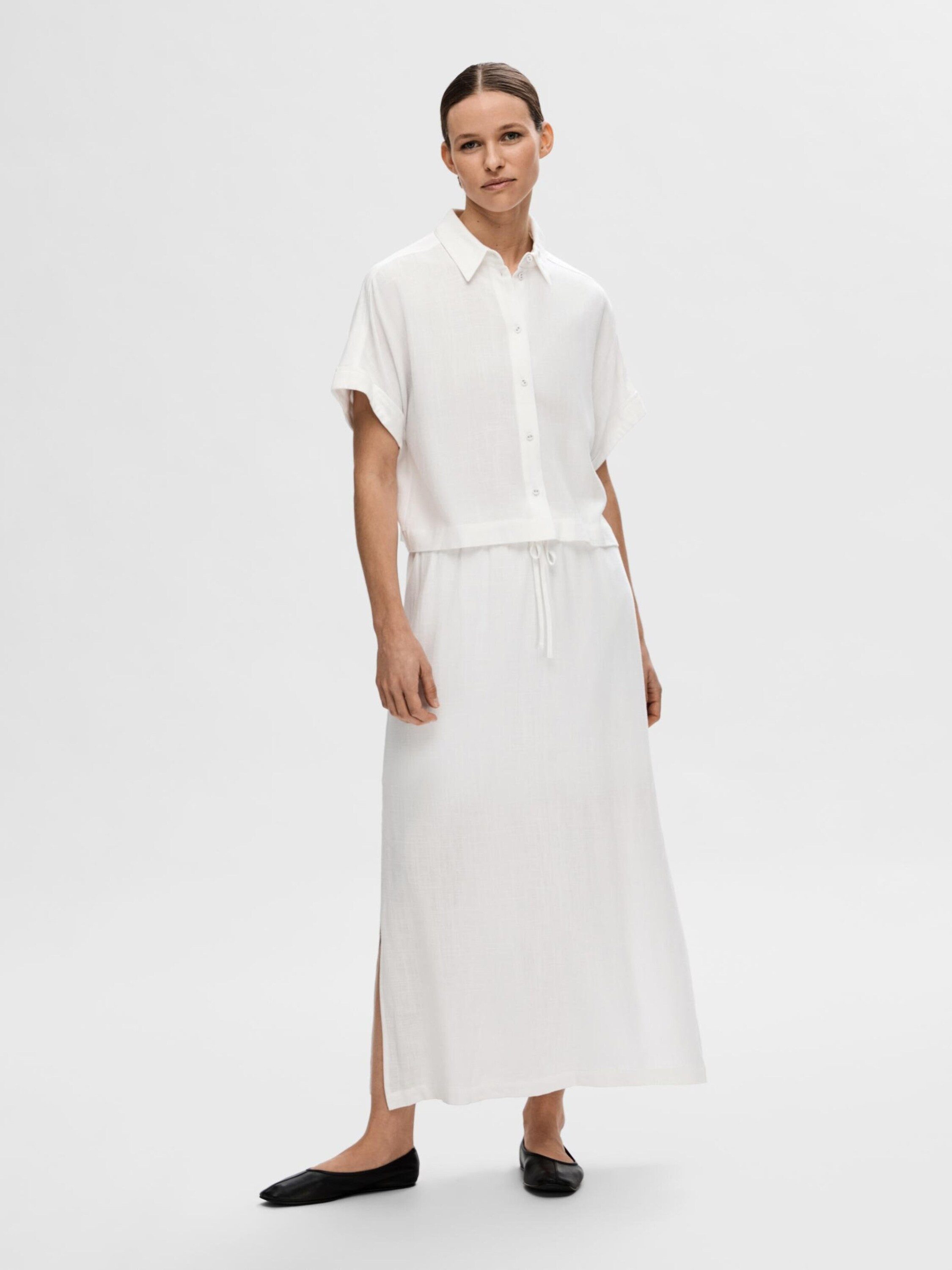SELECTED FEMME Kurzarmbluse Viva (1-tlg) Plain/ohne günstig online kaufen
