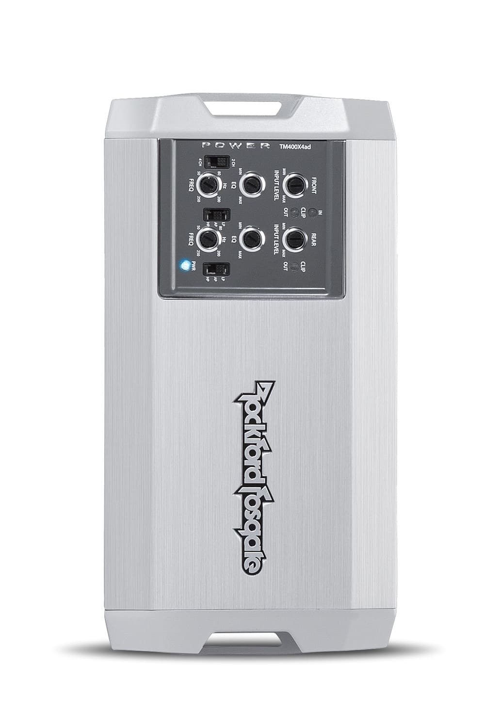Rockford Fosgate TM400X4AD 4-Kanal Power Verstärker 400 Watt RMS Endverstärker (Anzahl Kanäle: 4)