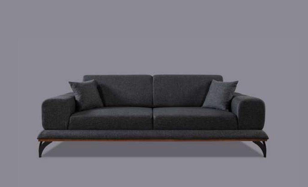 Wohnzimmer Design Couch JVmoebel Polster Samt 3-Sitzer Sitz Sofa 3 Couchen