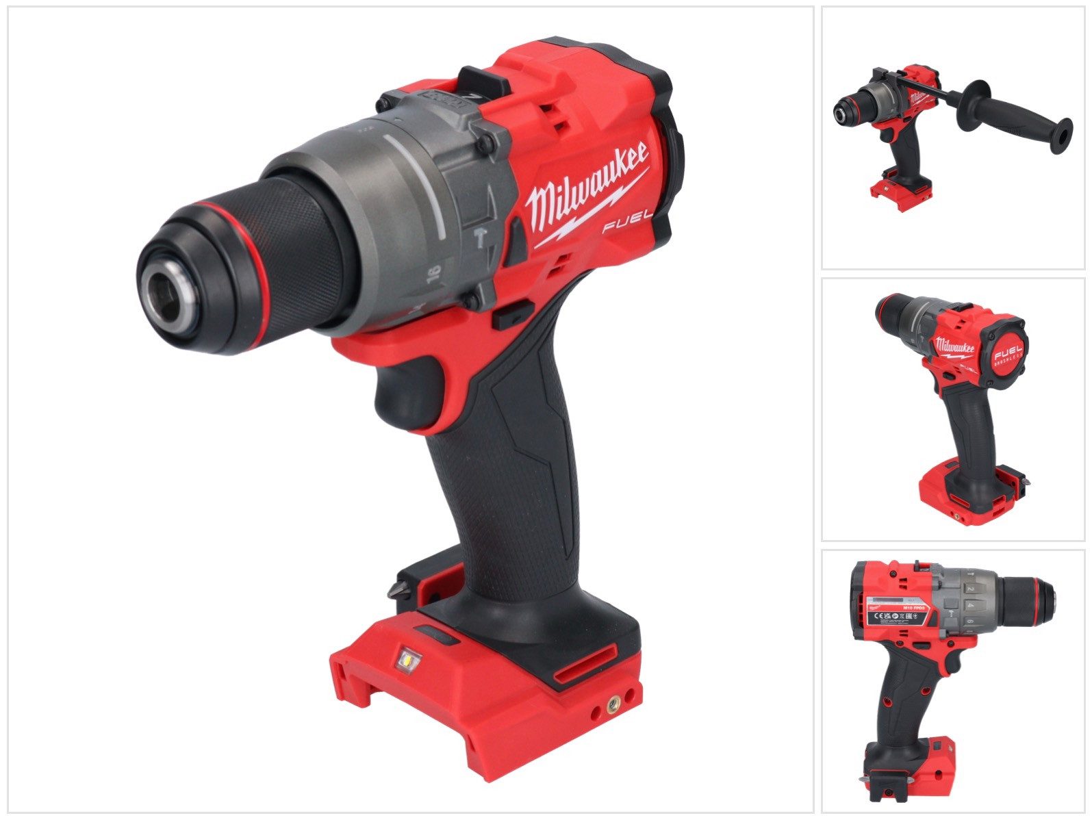 Milwaukee Schlagbohrmaschine Milwaukee M18 FPD3-0 Akku Schlagbohrschrauber 18 V 158 Nm Brushless So