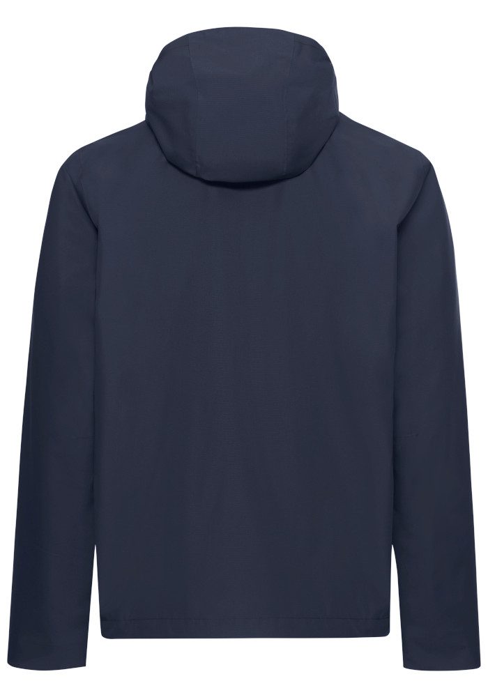 Jack Wolfskin Regenjacke OUTROVERT 2L JKT M mit Kapuze, atmungsaktiv, wasserdicht – Bild 3 von 5