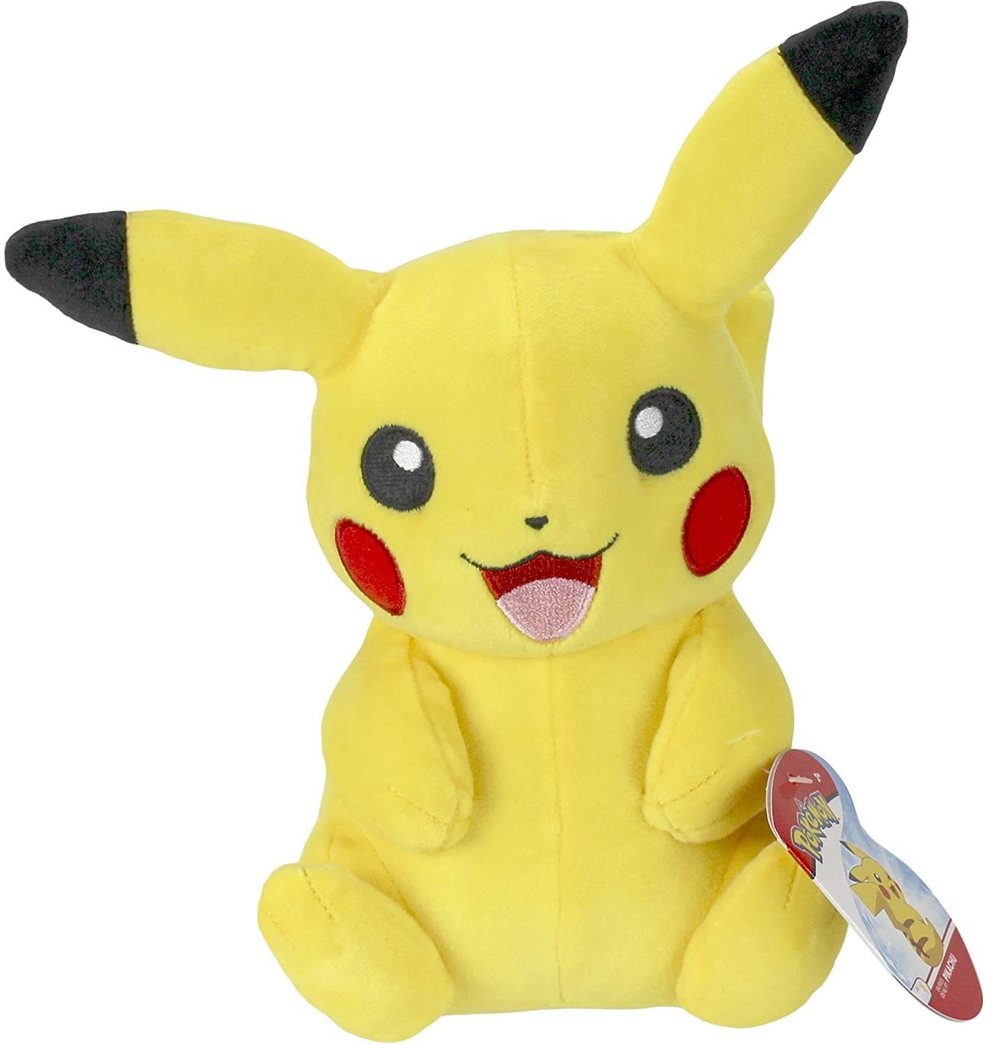 BOTI Plüschfigur Pikachu - Pokémon Kuscheltier - 21 cm