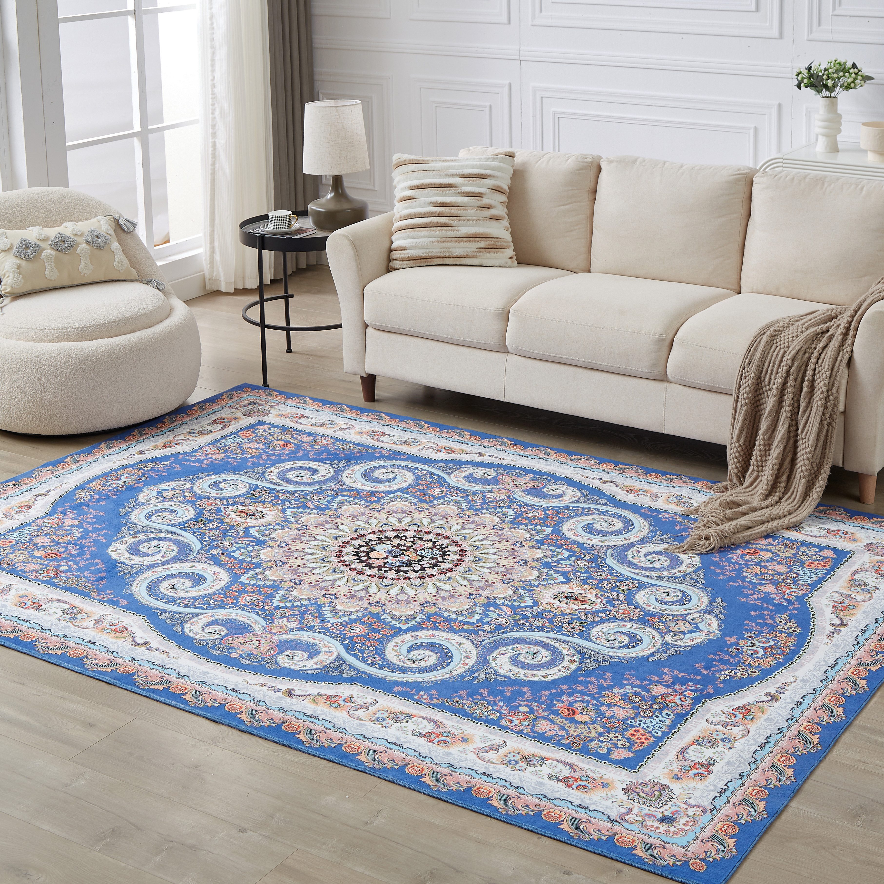 Celya Teppich Rechteckiger Teppich Wohnzimmer,Höhe:5,3 mm,Kurzflor-Wohnzimm günstig online kaufen