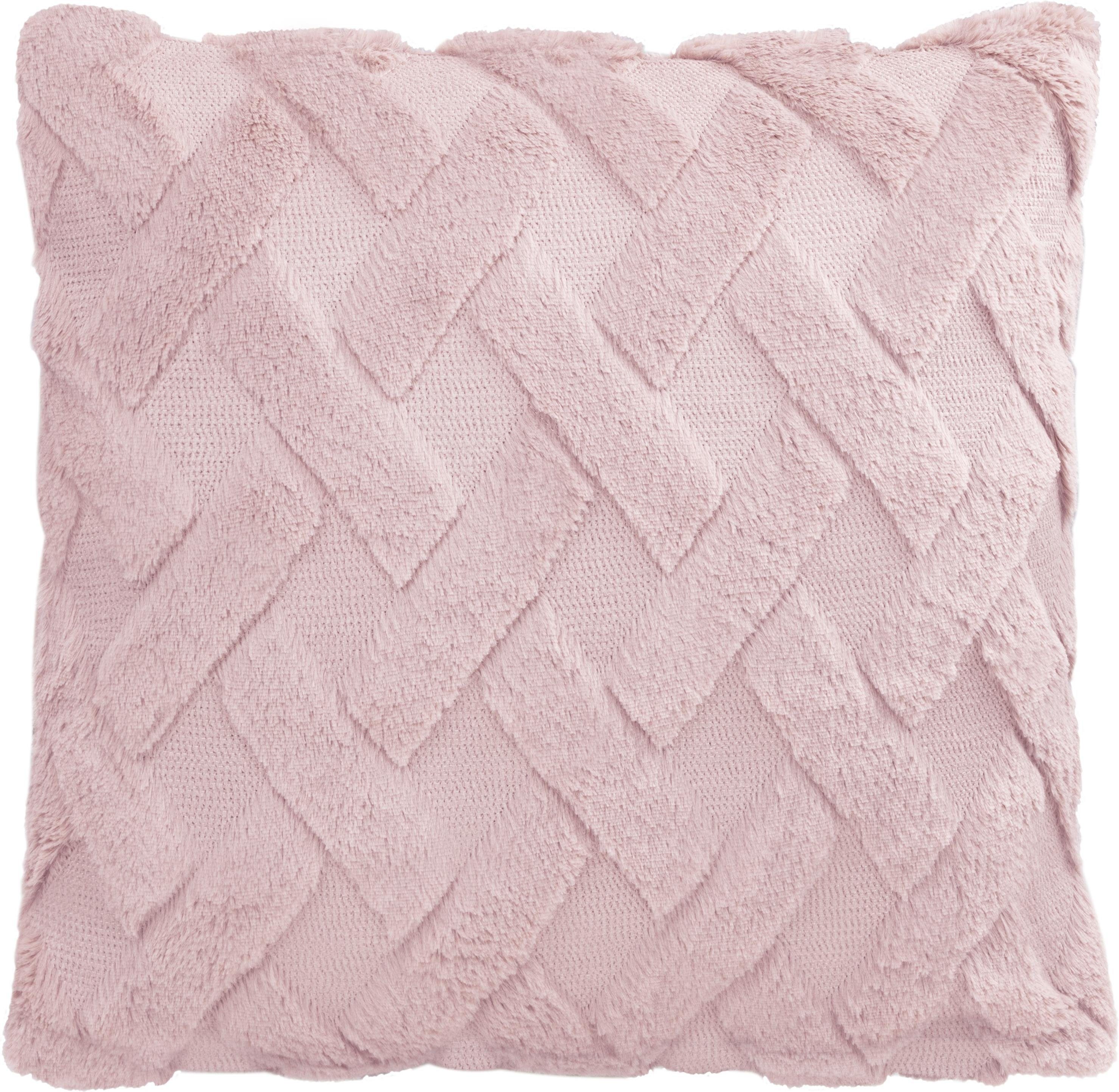 Aspero Dekokissen 4er Set Kissenbezüge Sofia, Plüsch Couchkissen 45 x 45 cm mit Cashmere Feeling – Bild 2 von 5