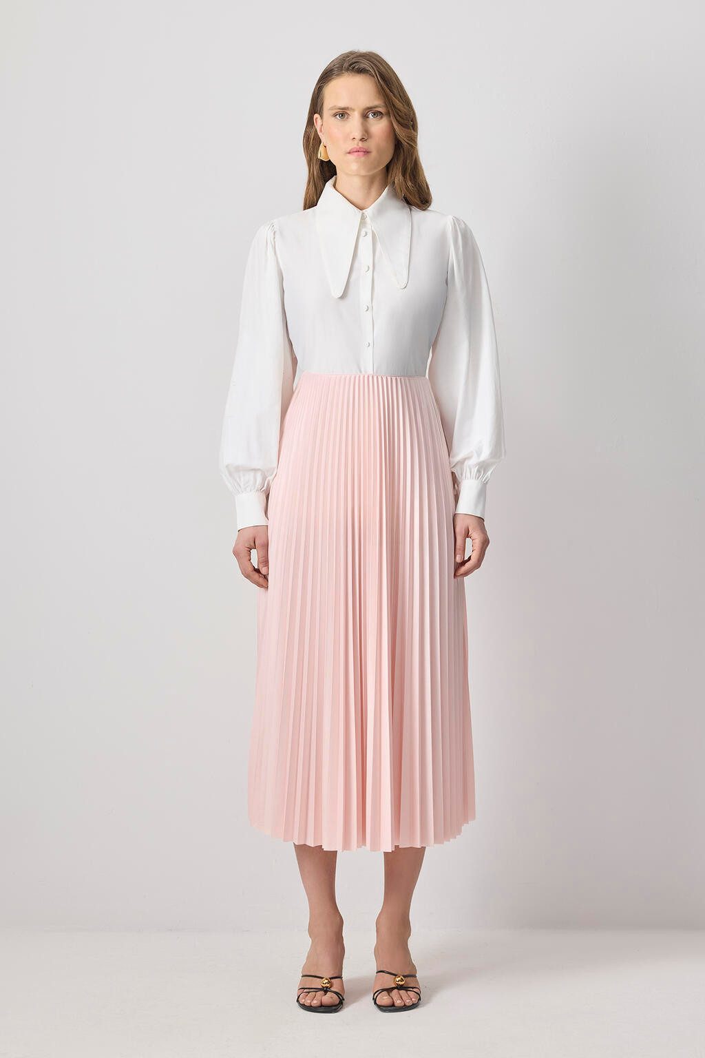 touche prive Faltenrock Elastisch Taille Maxi günstig online kaufen