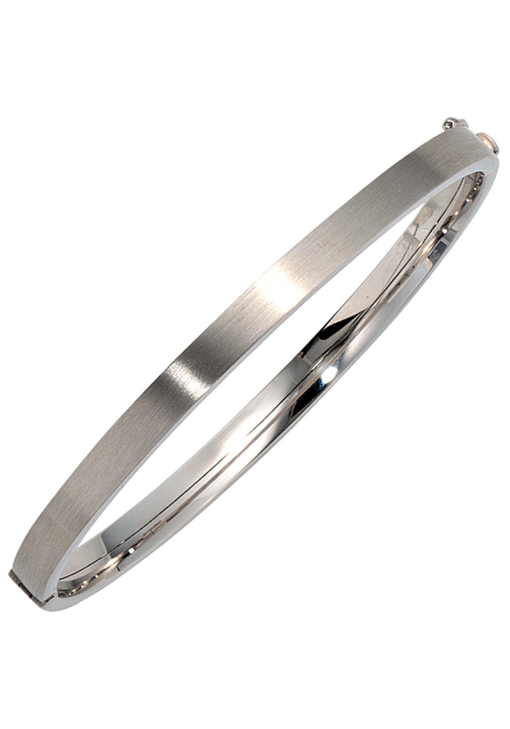 JOBO Armreif, oval 375 Weißgold 18,5 günstig online kaufen