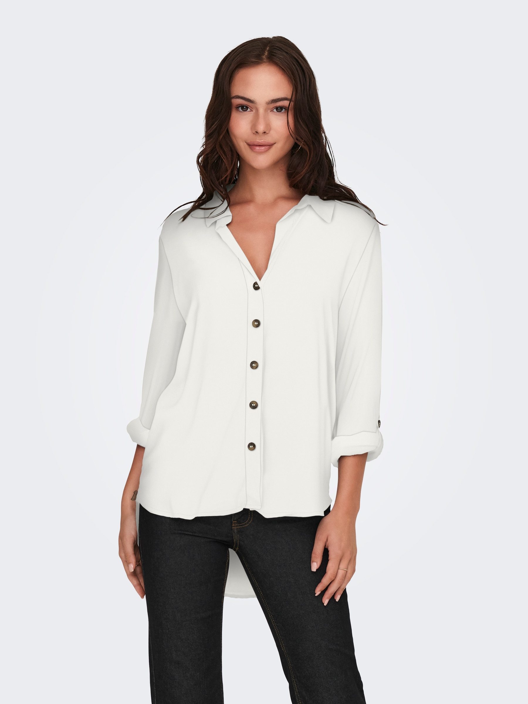 JACQUELINE de YONG Blusenshirt mit Hemdkragen günstig online kaufen
