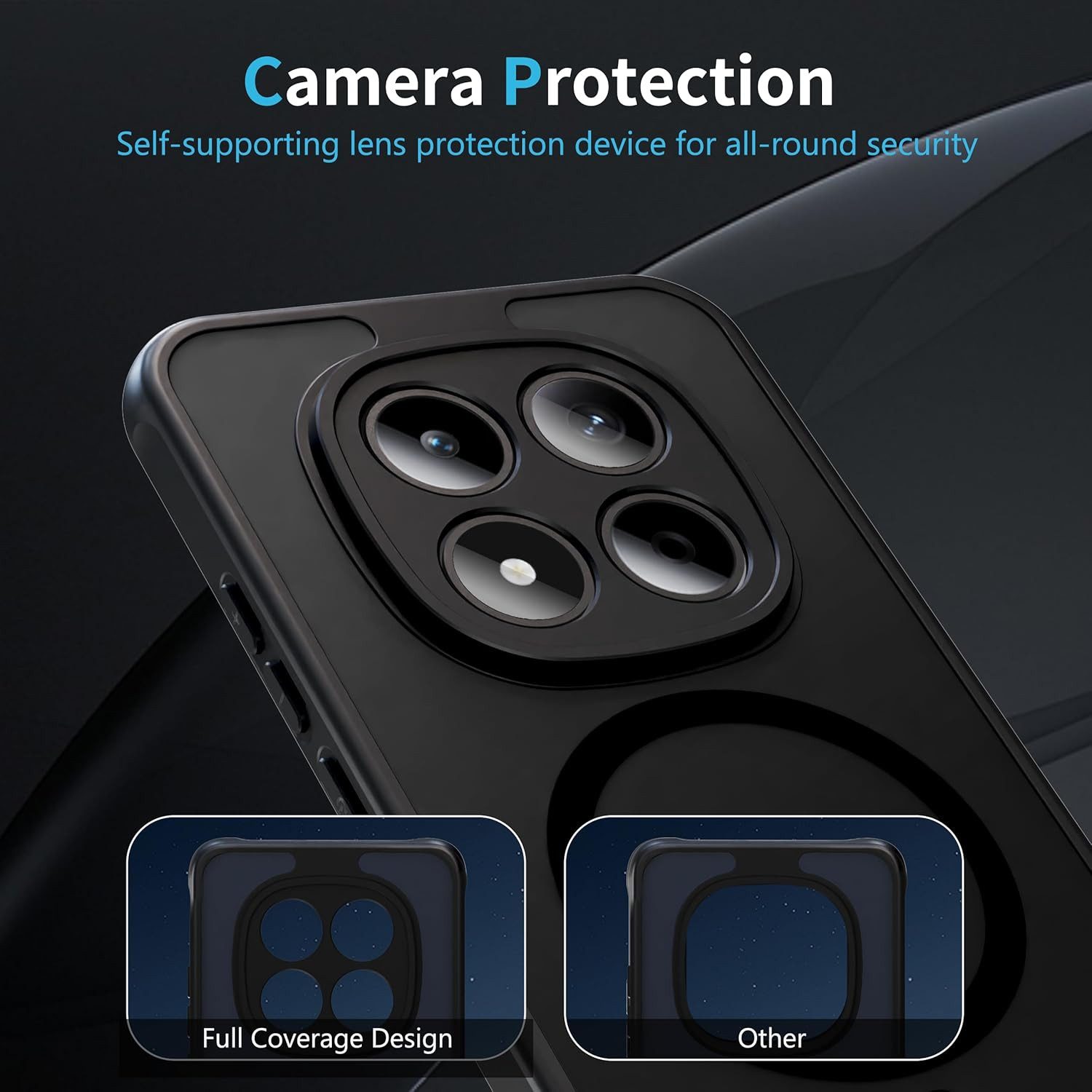 MSM Handyhülle Hülle + 2X Schutzglas für Xiaomi Redmi Note 15 Pro 5G MagSafe 9H