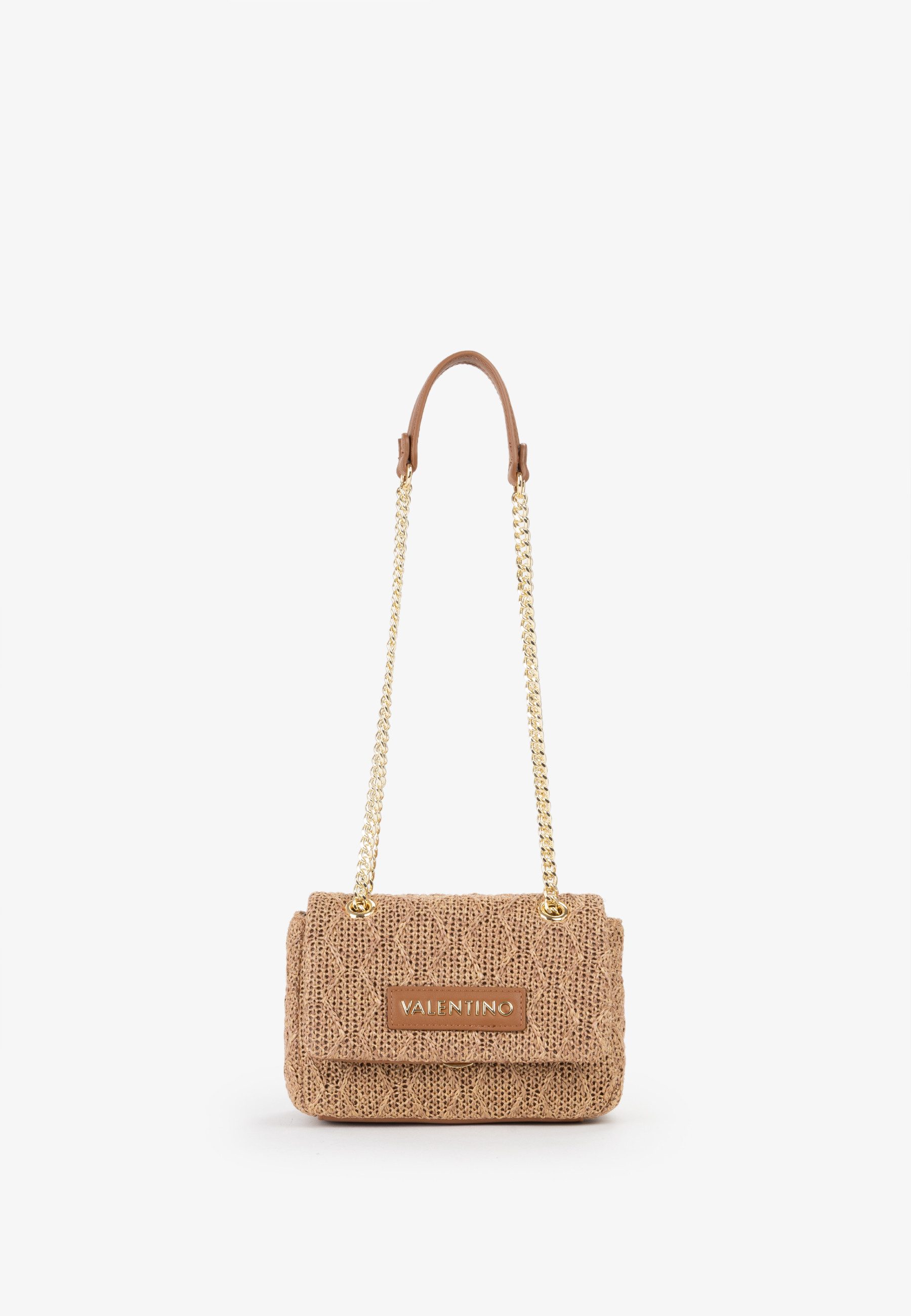 VALENTINO BAGS Umhängetasche OCARINA SUMMER, Damen Handtasche, Schultertasche mit Zierkette als Umhängeriemen