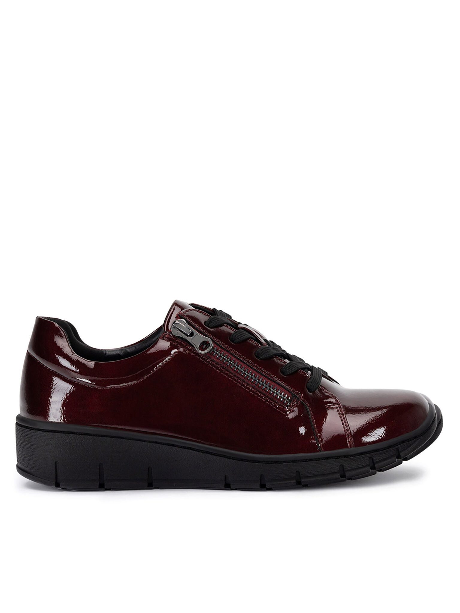 Clara Barson Clara Barson Halbschuhe Damen CLAIRE WS6075-16 Dunkelrot Schnü günstig online kaufen