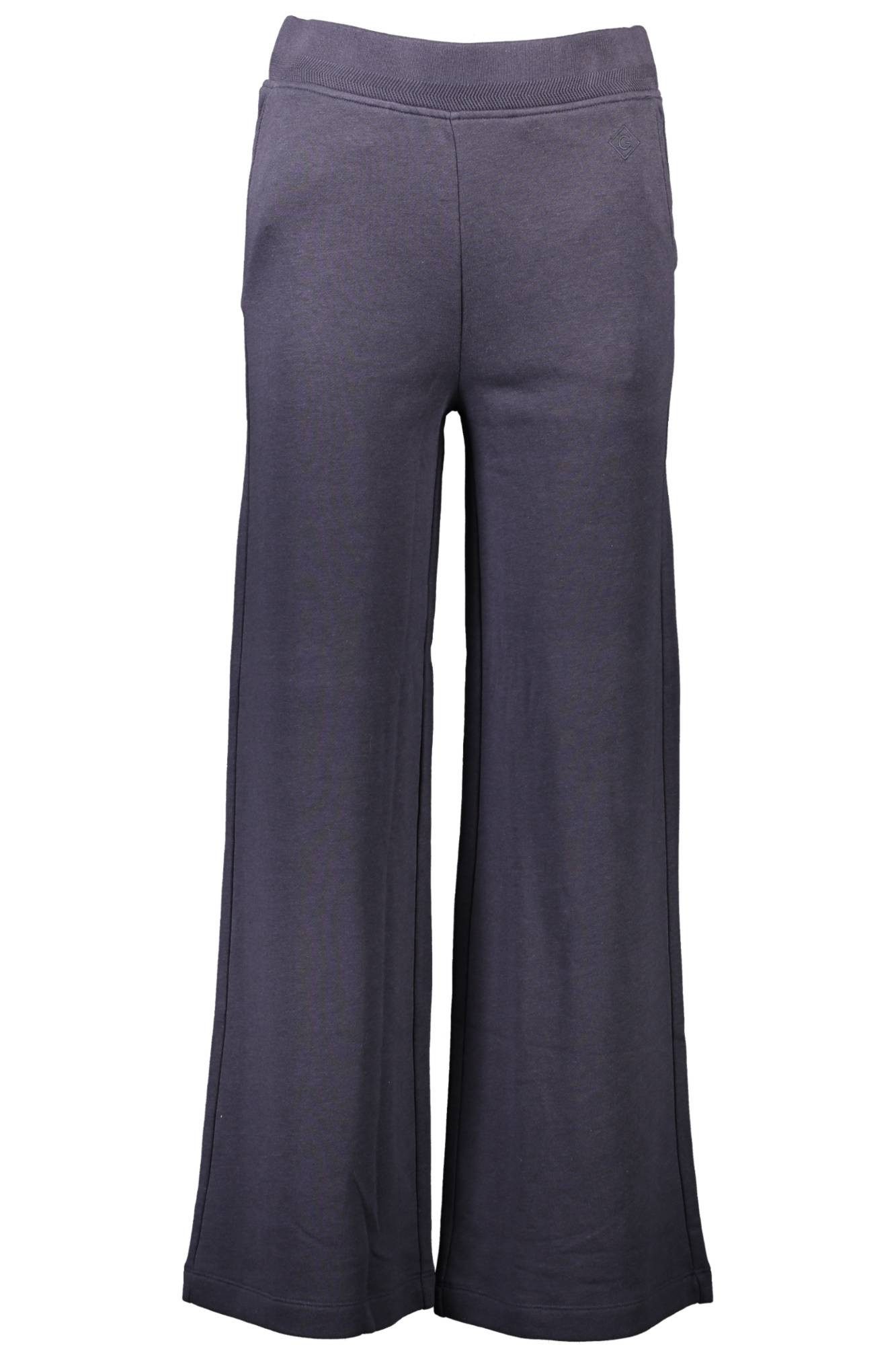Gant 5-Pocket-Hose Damen Sporthose Blau: Komfort & Stil mit weitem Bein und Logo