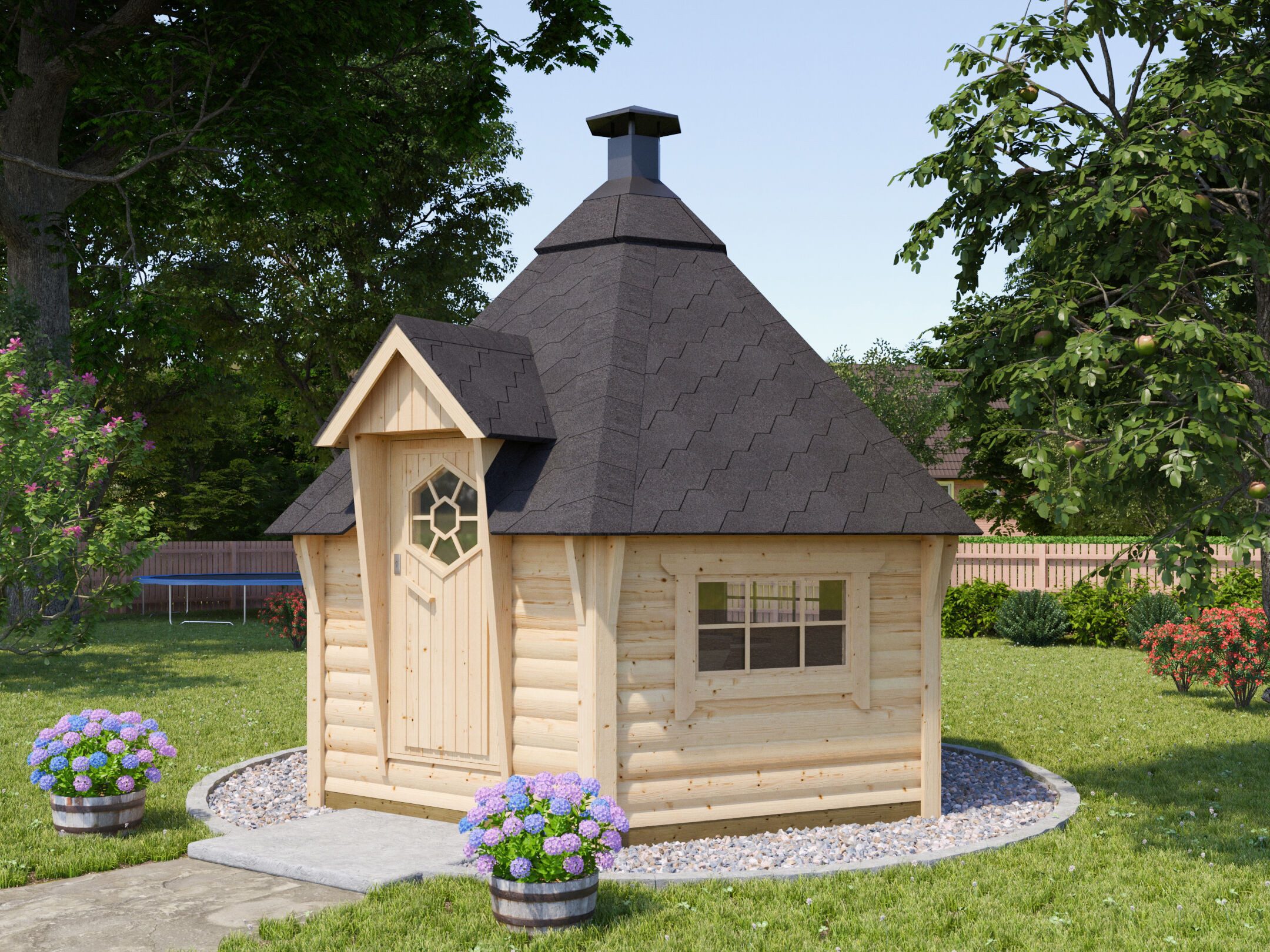 Fjordholz Grillkota Nils 9 m²