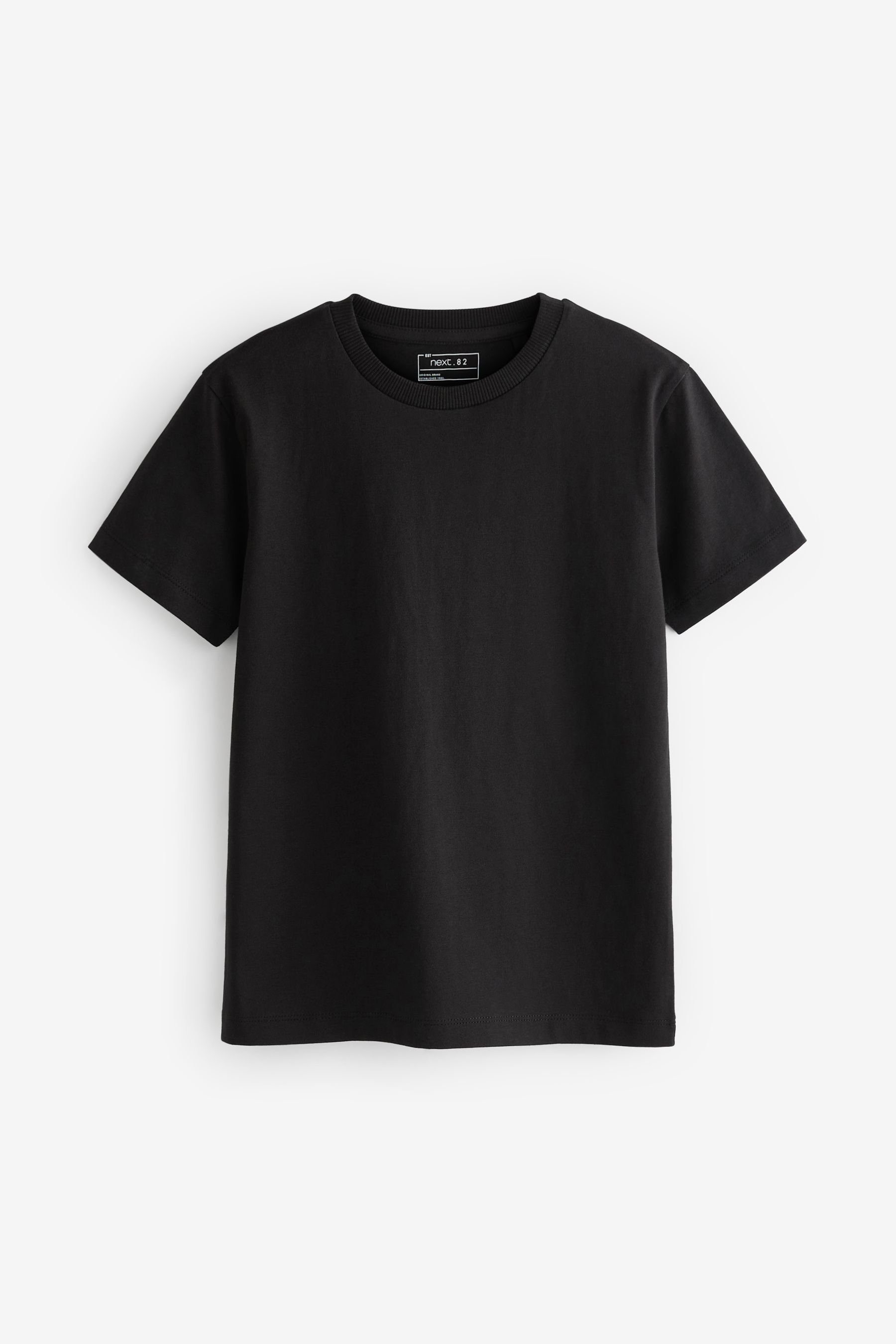 Next (1-tlg) T-Shirt Black T-Shirt