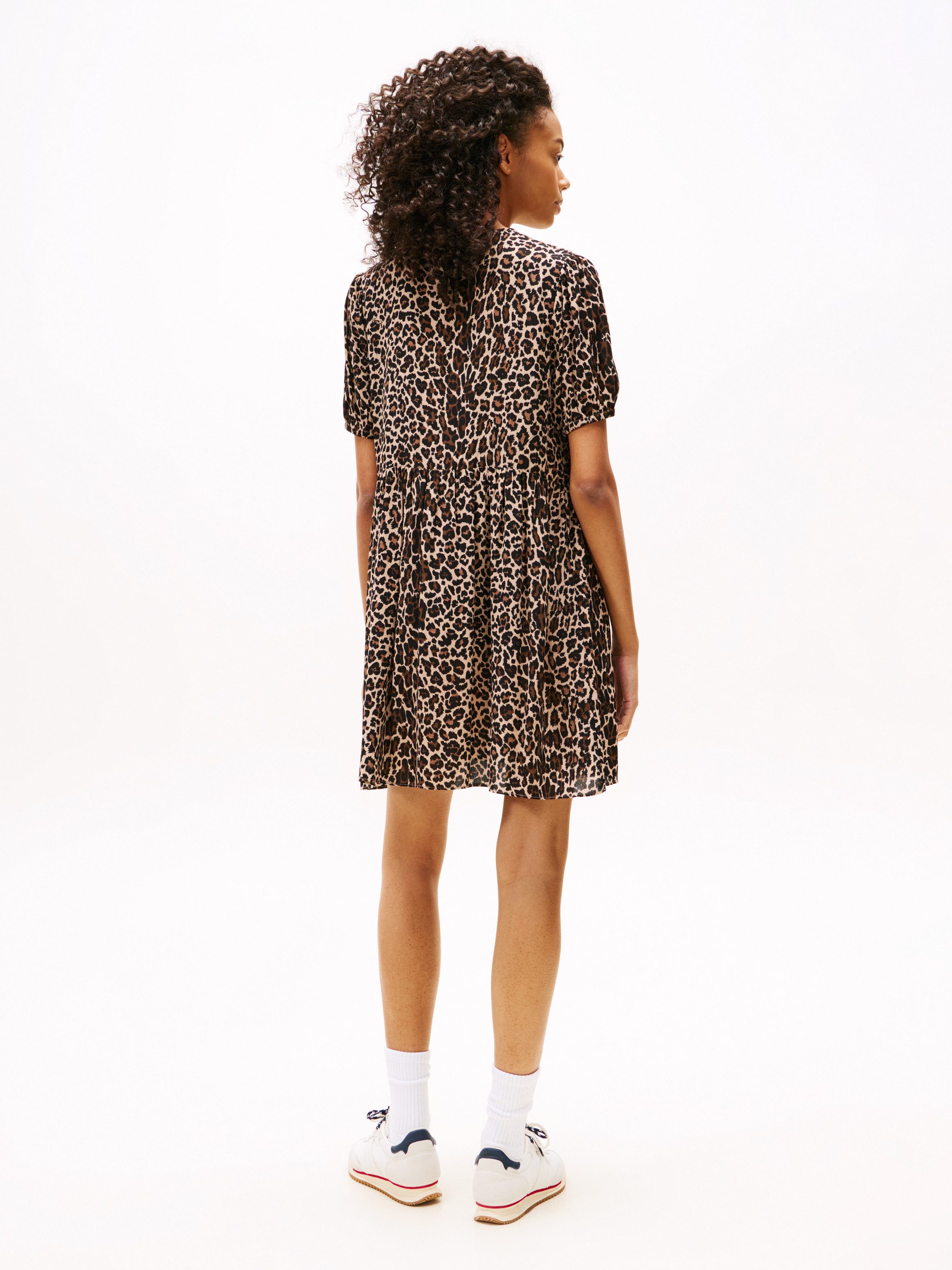 Tommy Jeans A-Linien-Kleid TJW TIE DETAIL MINI DRESS günstig online kaufen