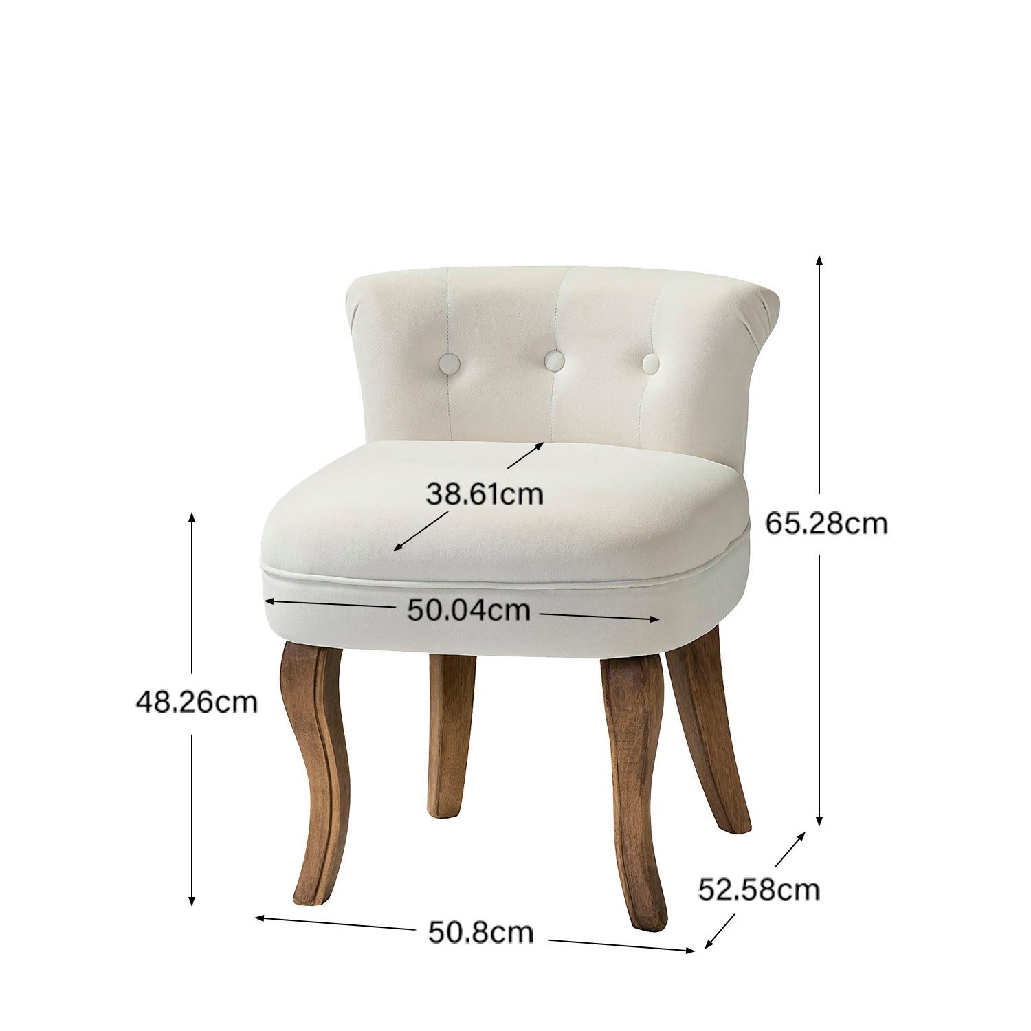 HULALA HOME Hocker Schminkhocker Sitzhocker Kosmetikhocker günstig online kaufen