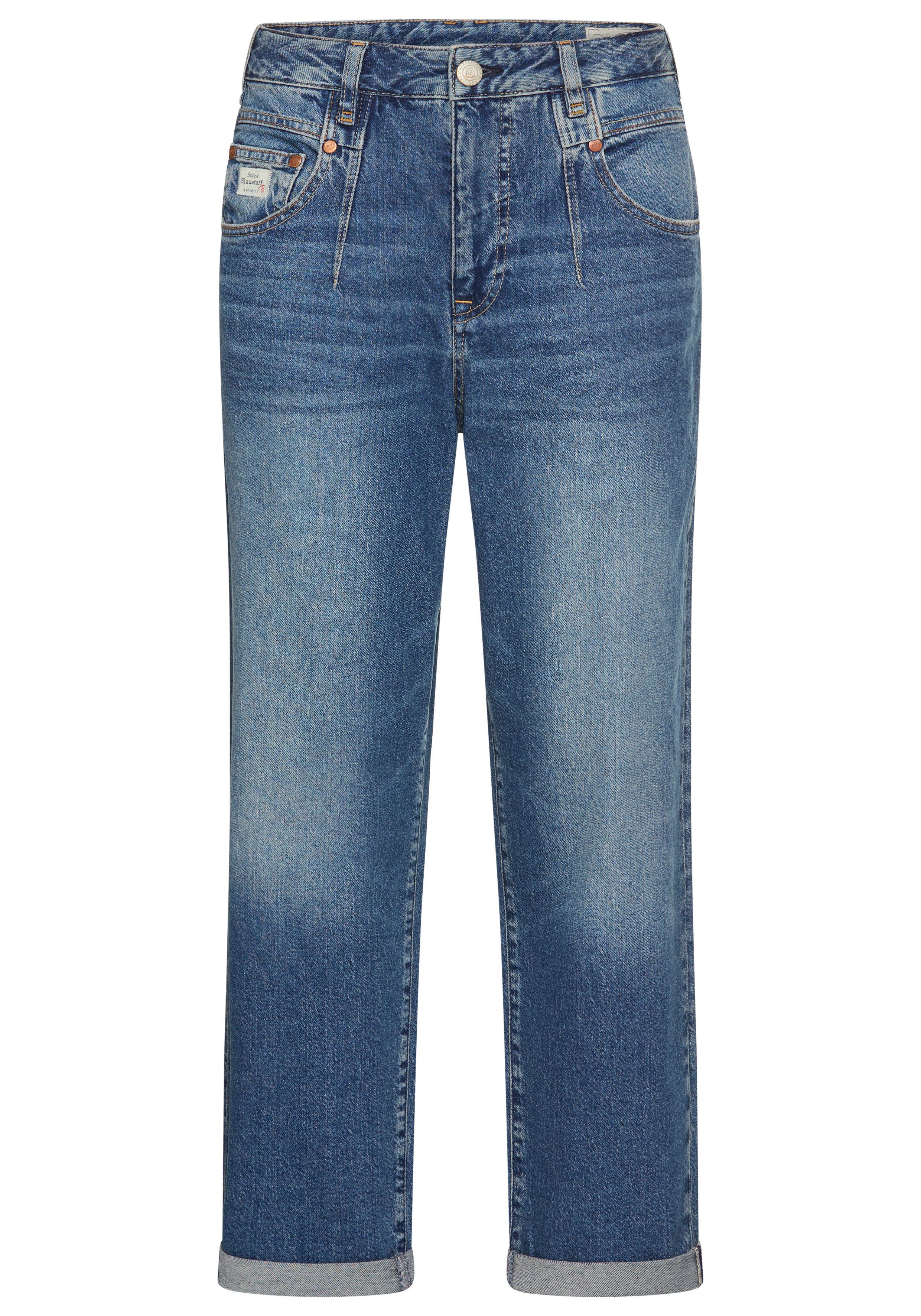 Herrlicher 5-Pocket-Jeans Brooke Denim Cropped Länge