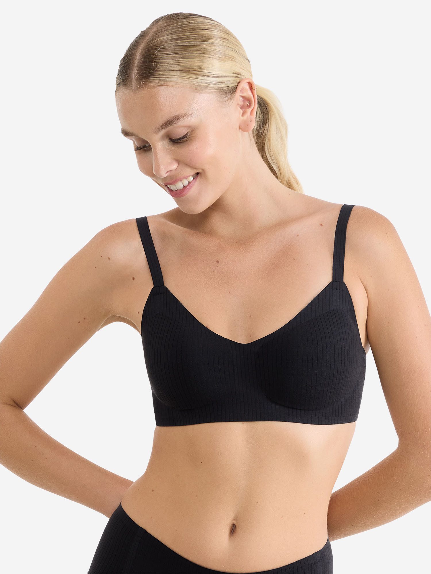 sloggi Bügelloser BH Blue ZERO Feel Pure Soft‑BH, BH ohne Bügel, Komfort‑BH