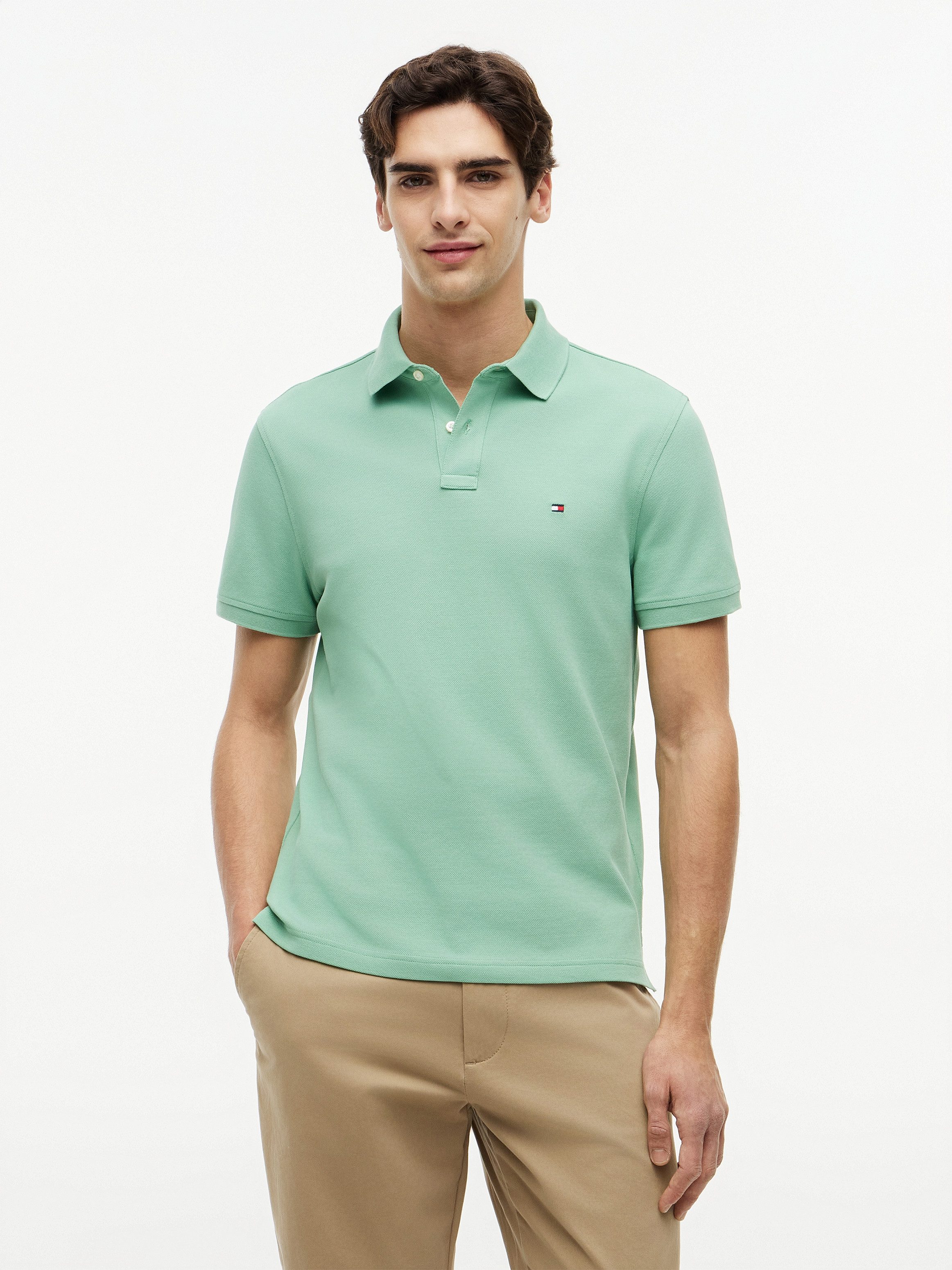 Tommy Hilfiger 1985 REGULAR POLO aus hochwertiger Baumwoll-Piqué-Qualität