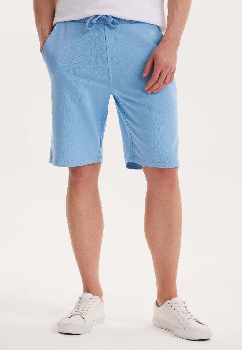 Blue Shorts Blissful (1-tlg) WESTMARK SHORTS CORE LONDON