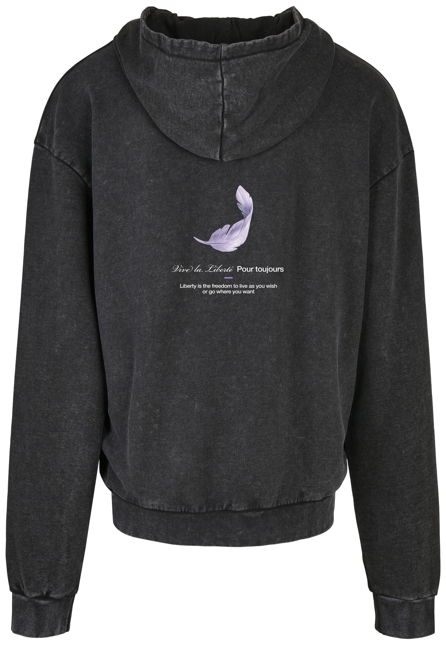 Upscale by Mister Tee Sweatshirt Upscale by Mister Tee Vive la Liberte Oversize Hoody (1-tlg)