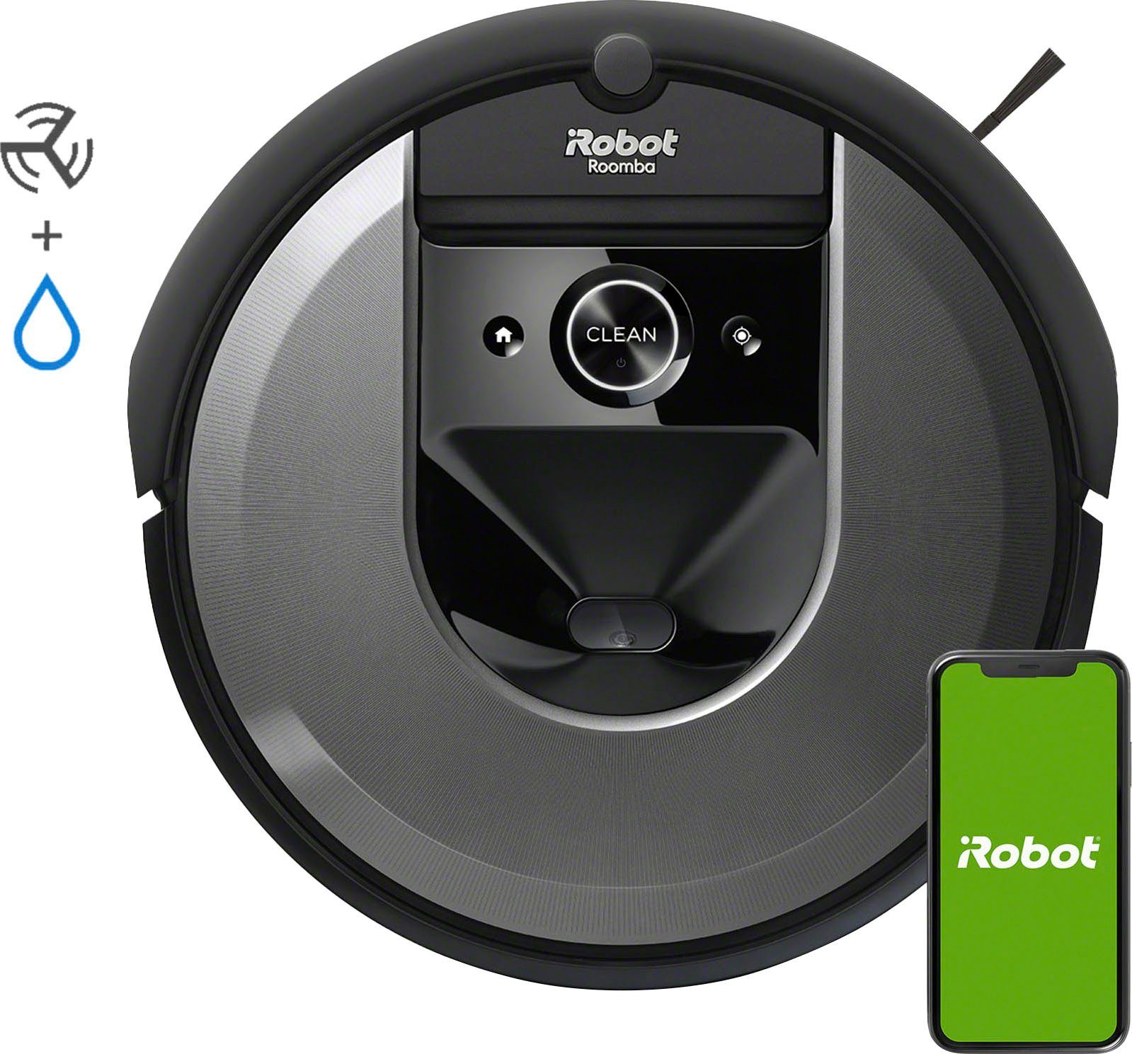 Saug-und iRobot Wischroboter (i817840); i8 Roomba Saugroboter Combo