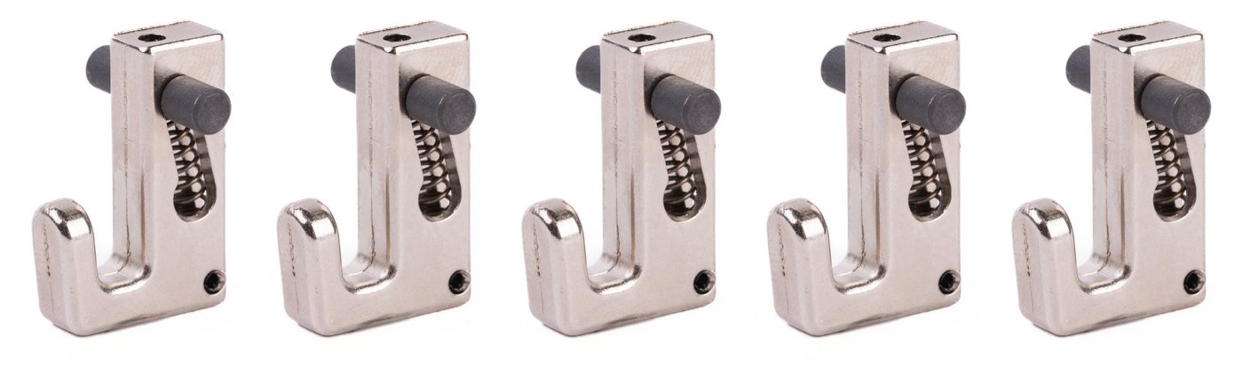 SOFT-RAIL Seilhaken Verstellbarer Bilderhaken Mini-Magic, für Galerieschienen & Bilderschienen, (Set, 5-St), Zubehör