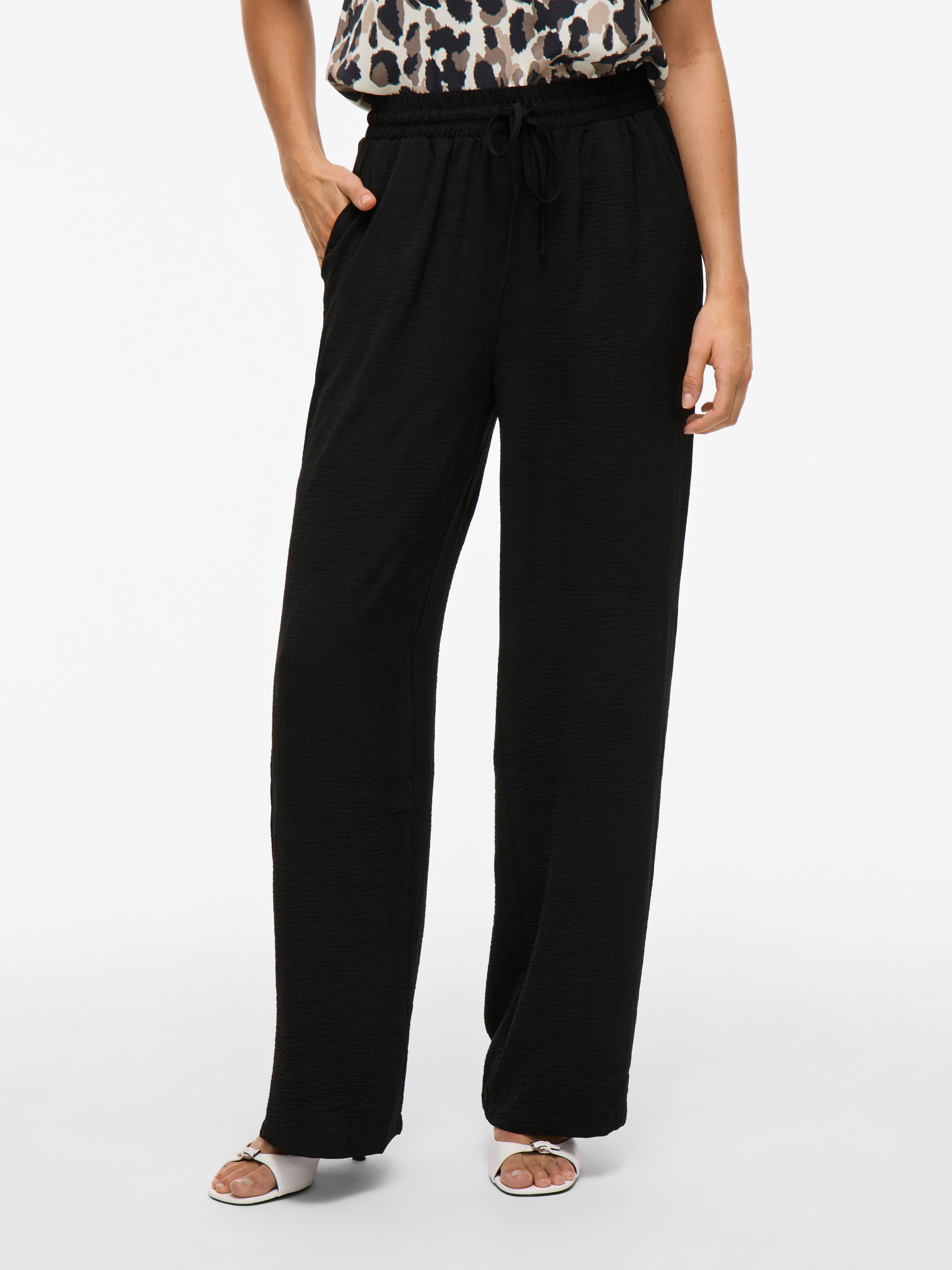 Vila Schlupfhose VIJOSA HW WIDE PANTS günstig online kaufen