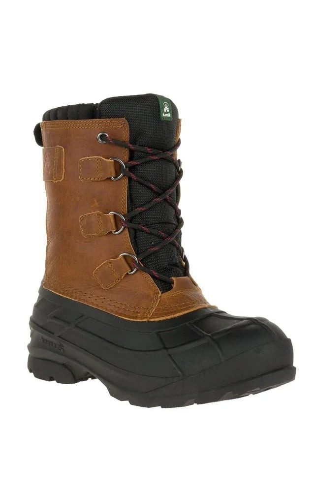 Kamik Alborg Plus (Leder, wasserdicht) braun Herren Winterstiefel günstig online kaufen