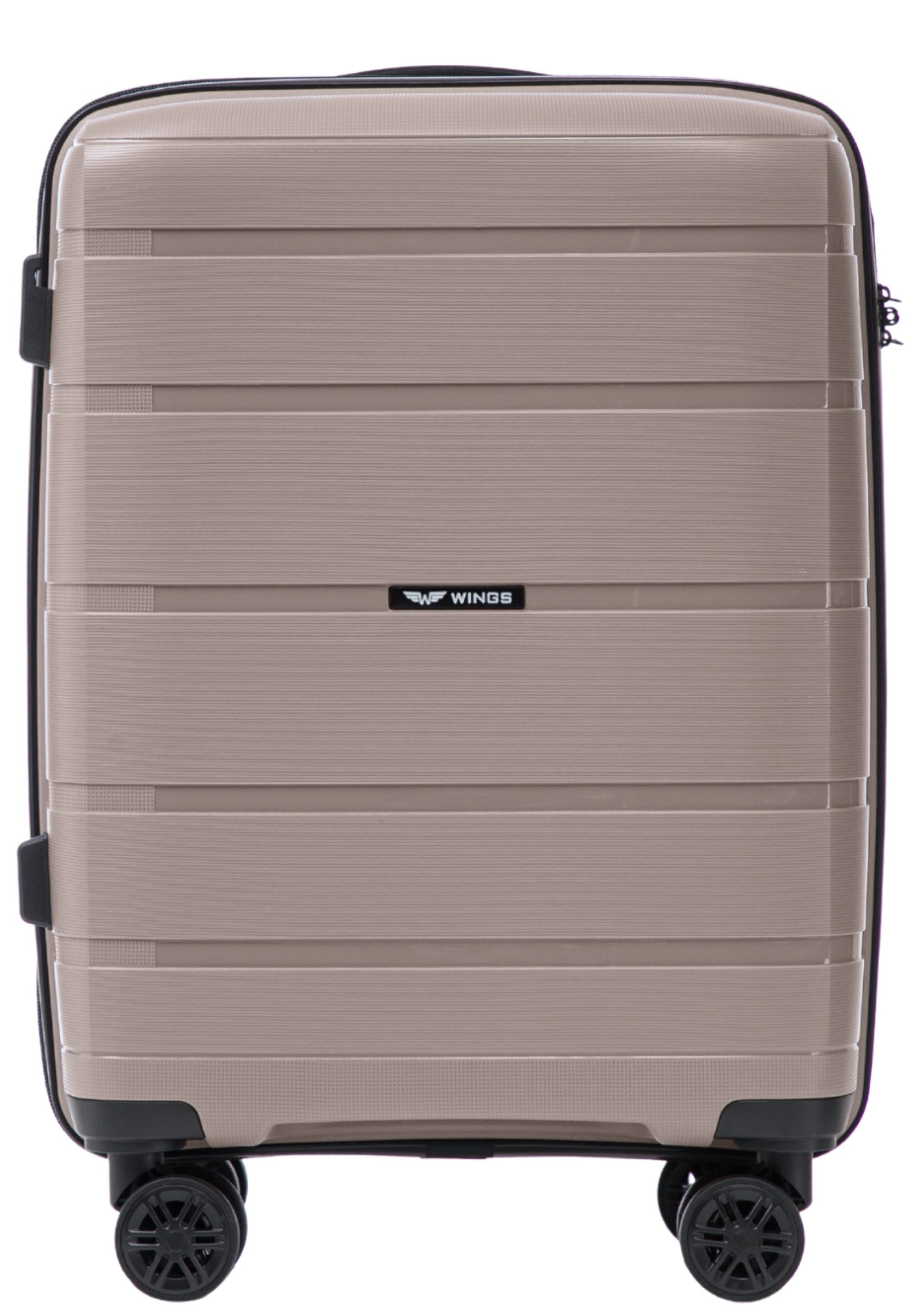 WINGS Trolley HAWFINCH SMALL, 4 Rollen, Kompakt, Bordtrolley, Polypropylen, Reise, Handgepäck