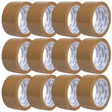 Sarcia.eu Klebeband Braunes selbstklebendes Klebeband 48mm x 60m BOPP HOTMELT x36 Teile