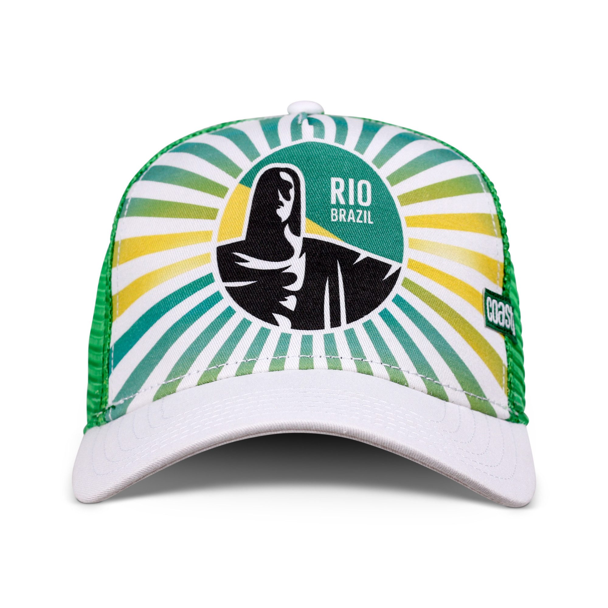 Coastal Trucker Cap Coastal HFT Trucker Cap Rio Brazil white/green (Basecap günstig online kaufen
