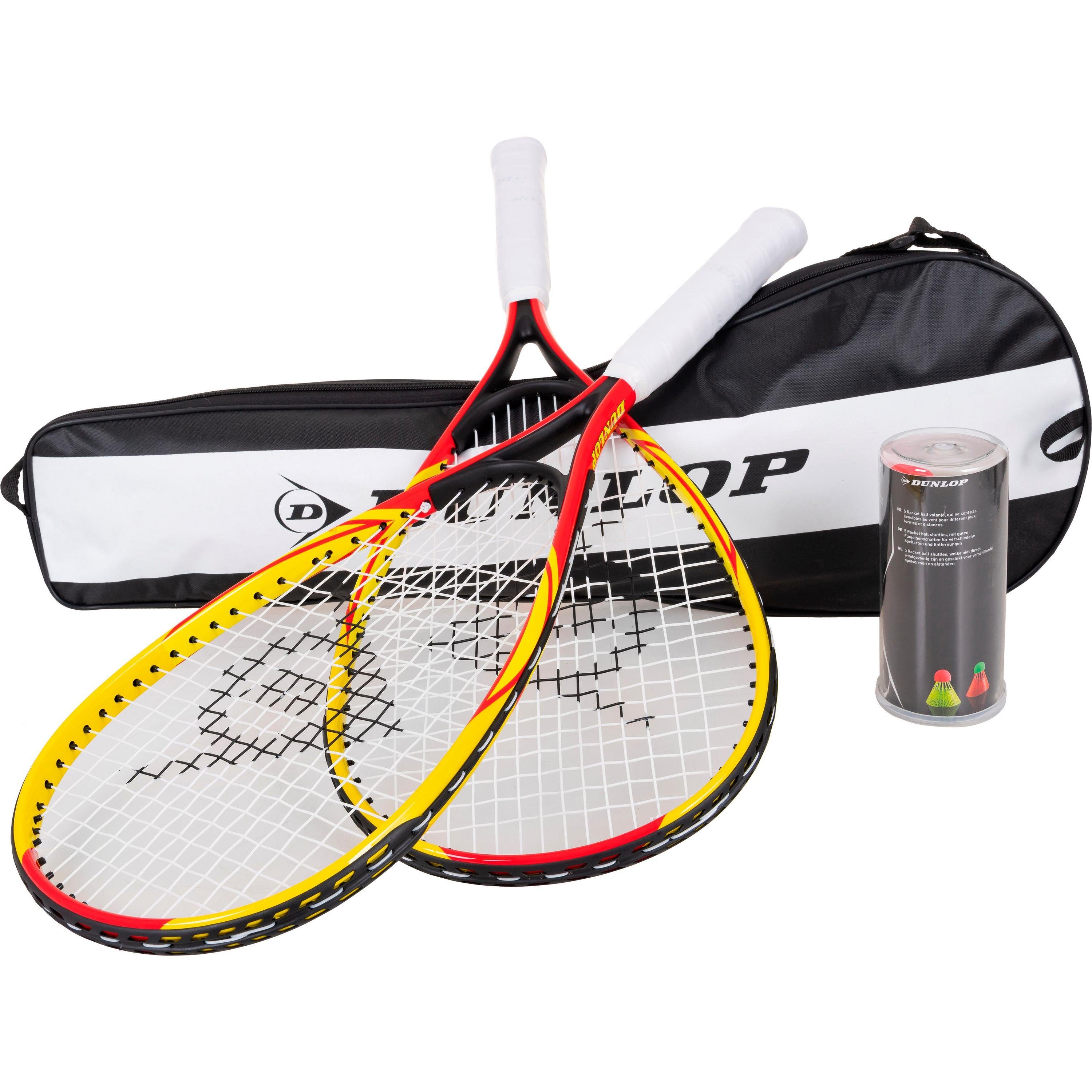 Dunlop Badmintonschläger RACKETBALL SET