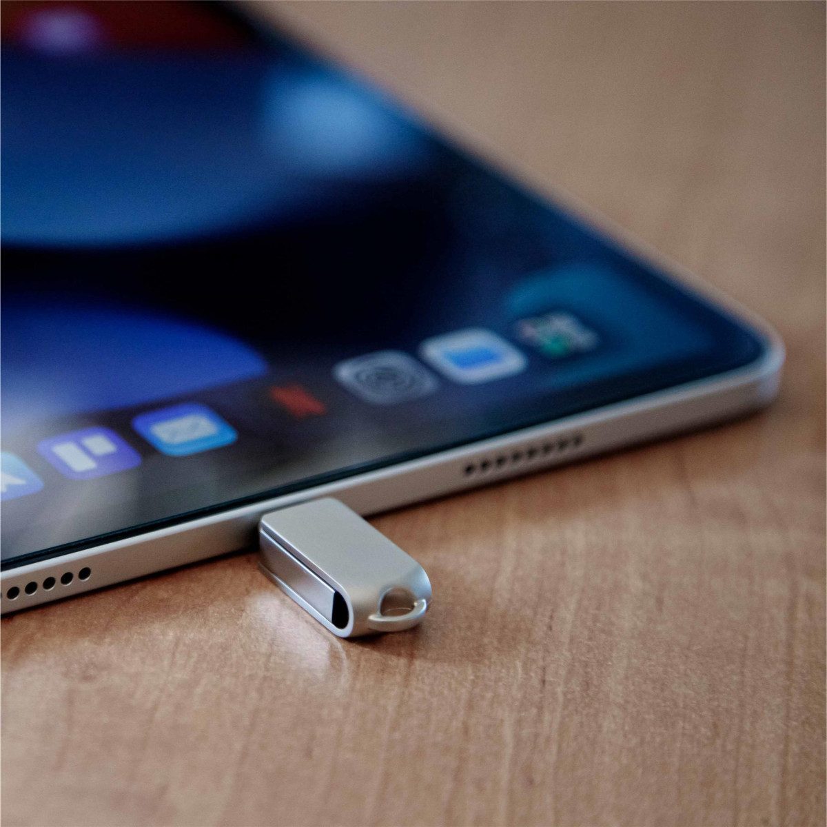 Platinet PMFMC64 USB-Stick (USB USB 3.2, Lesegeschwindigkeit 100 MB/s, 2-in-1 USB-Stick mit USB-A 3.2 und USB-C)