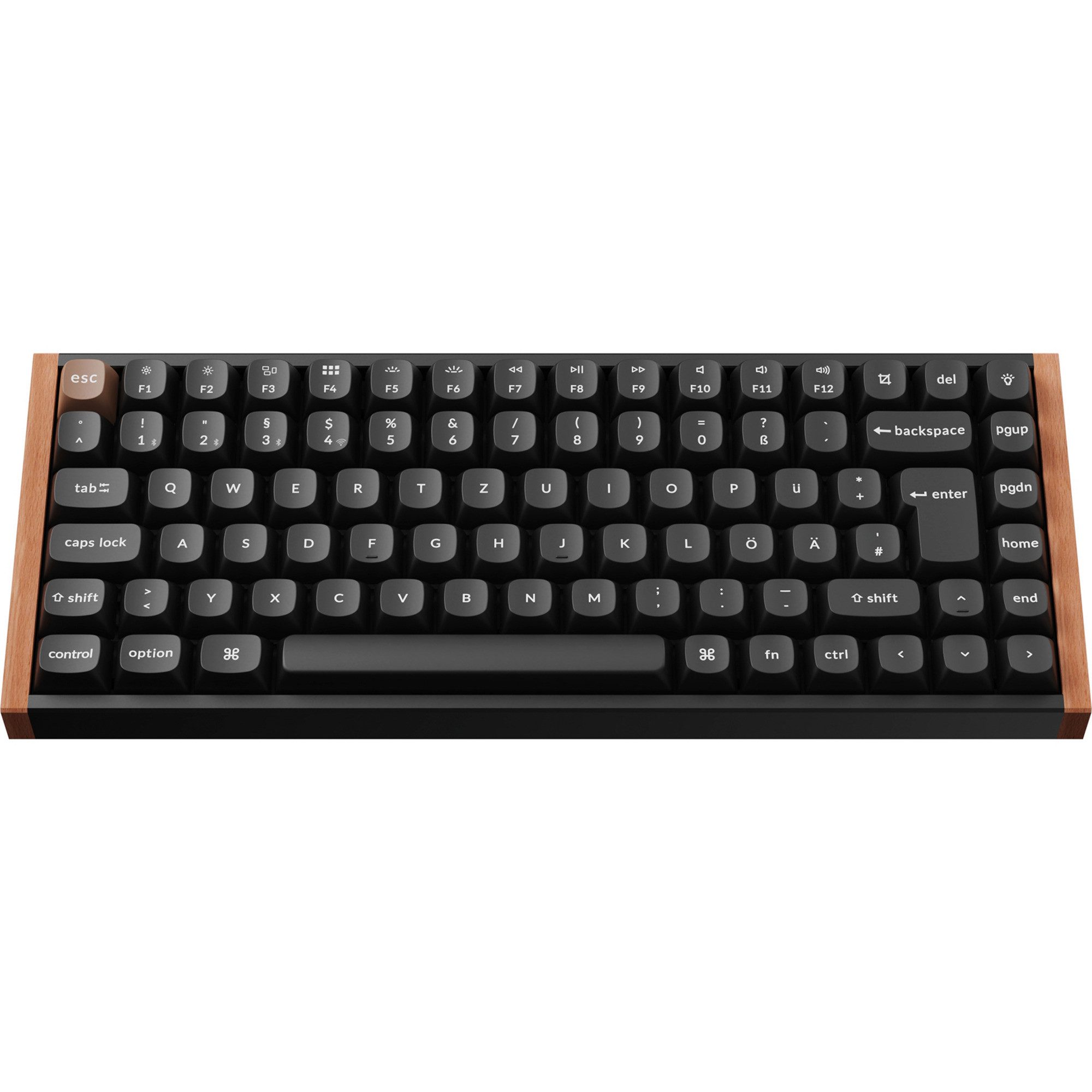 Keychron Keychron K2 HE, Gaming-Tastatur, (Aluminiumrahmen) Tastatur