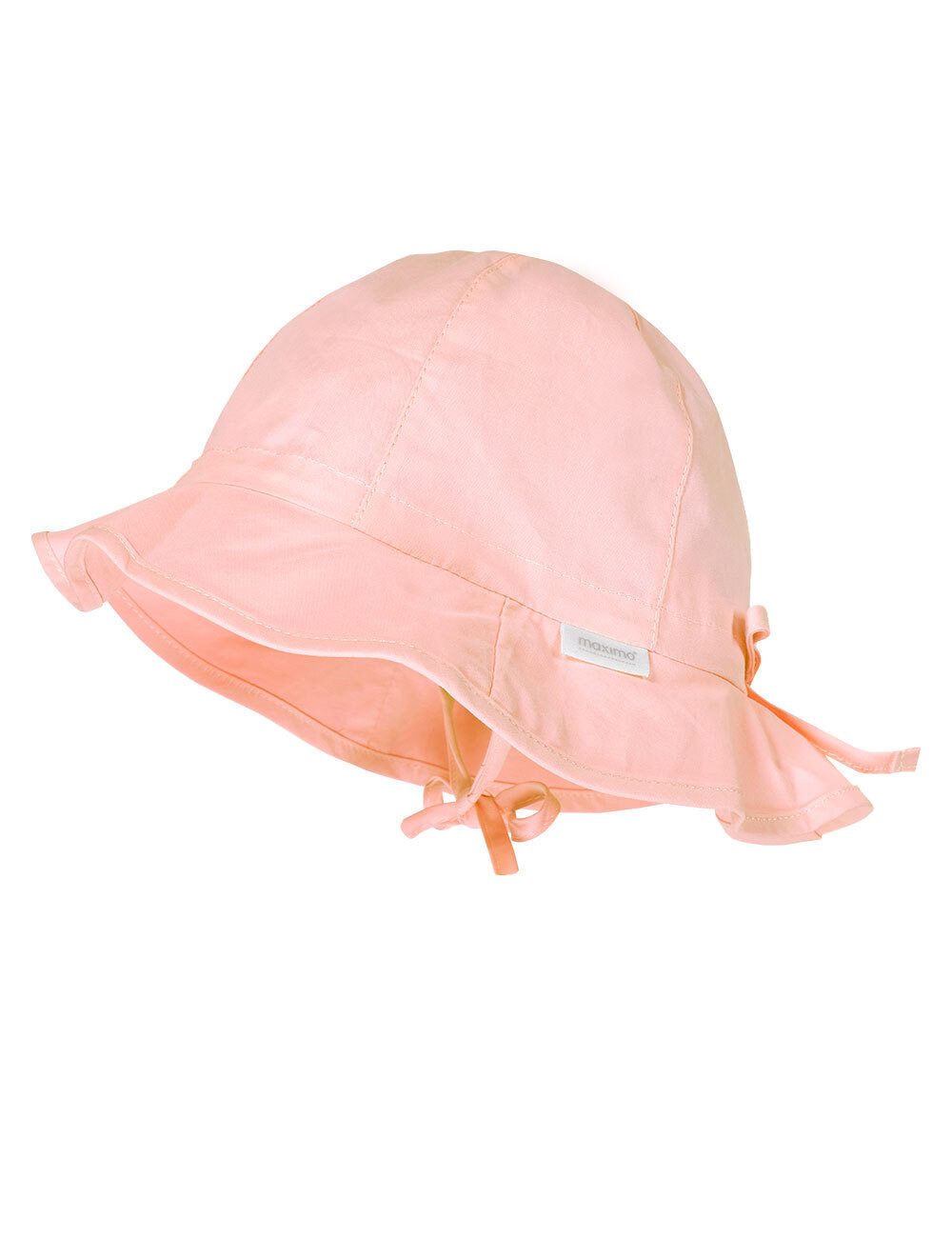 MAXIMO Fischerhut MINI GIRL-Flapper Schleife hinten, Bänder, UV (1-St) Popeline