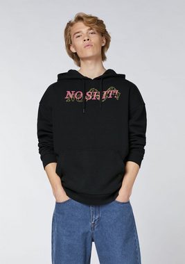 Emoji Kapuzensweatshirt im NO-SHIT-Design