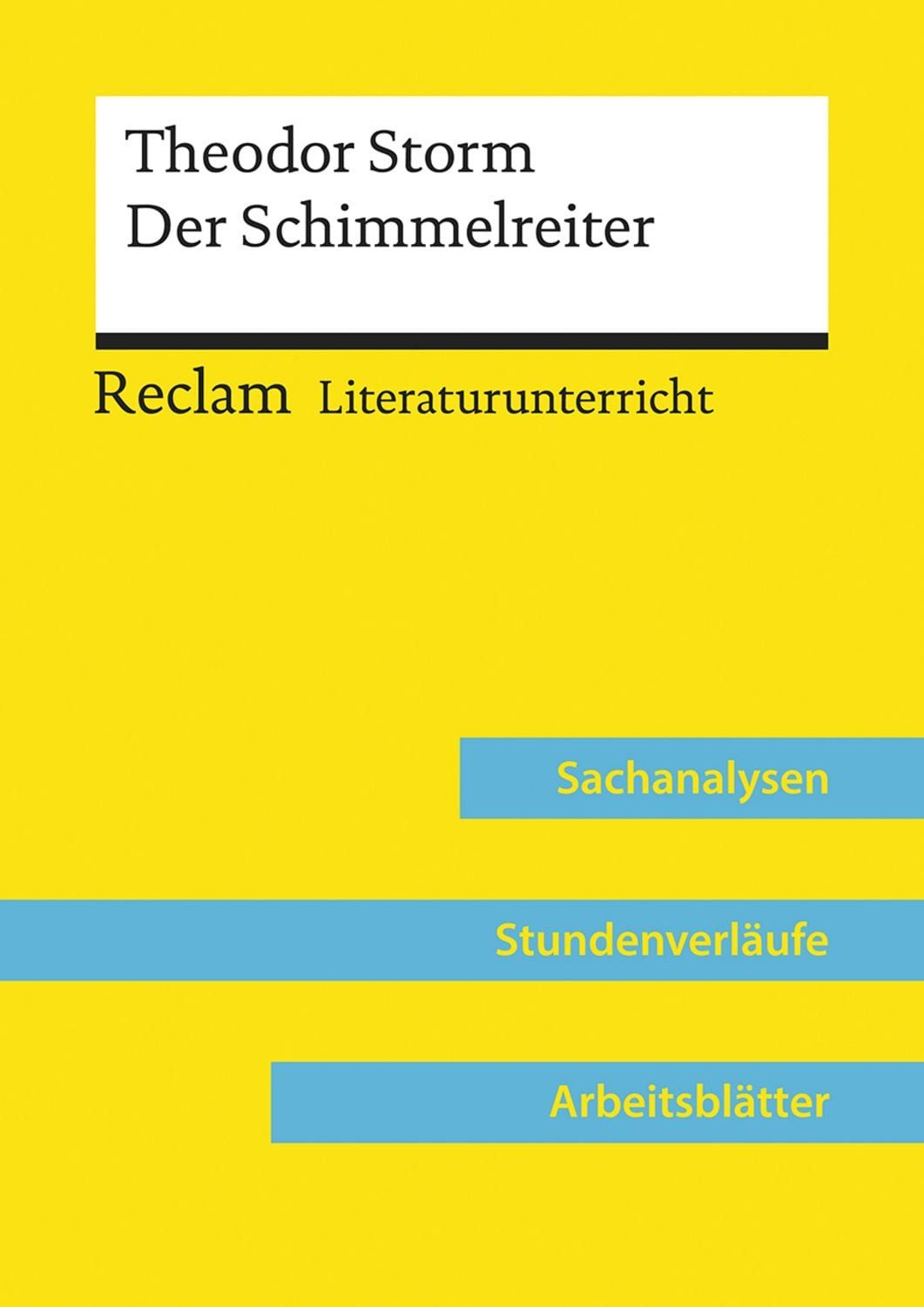 Theodor Storm: Der Schimmelreiter (Lehrerband) / Nicola Mitterer