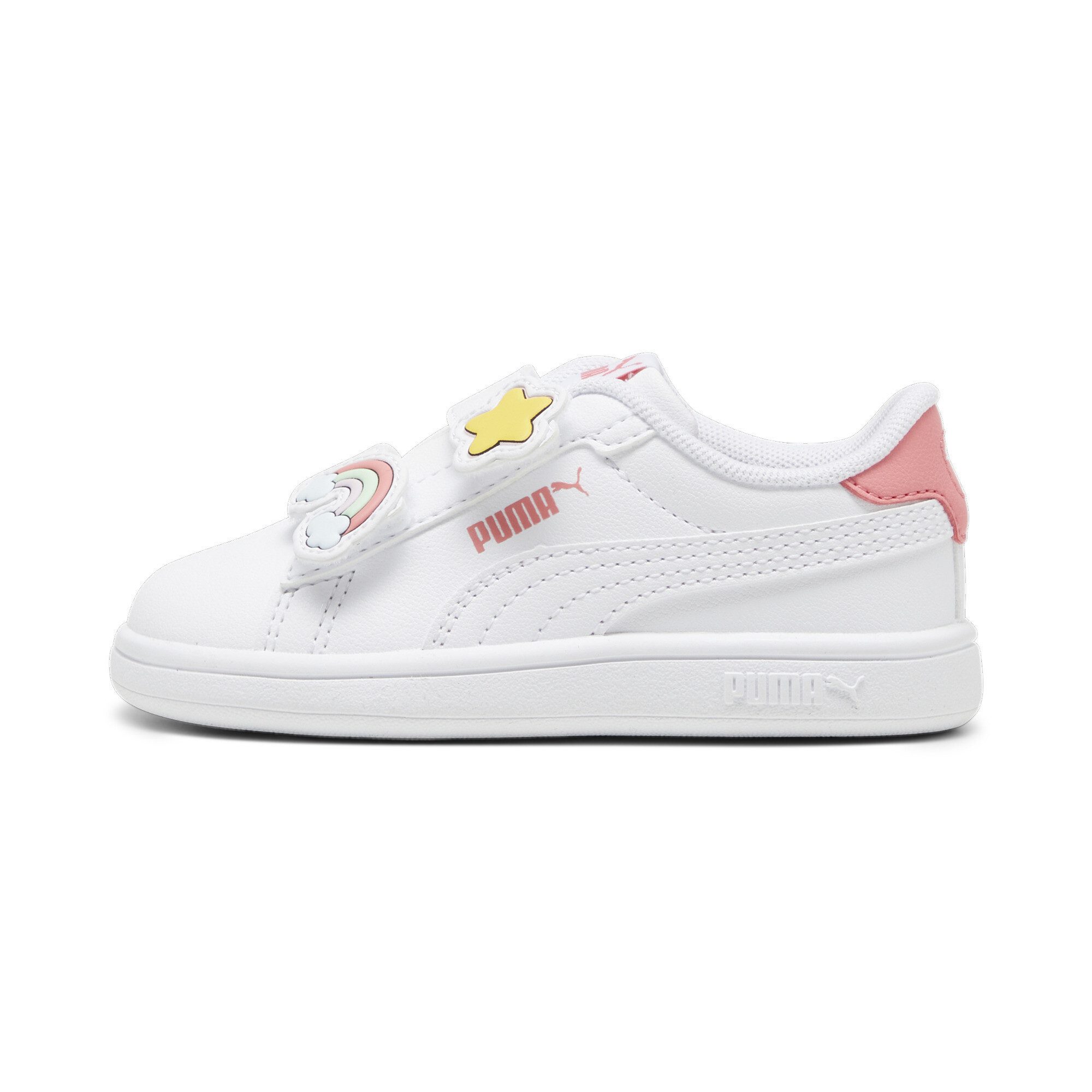 PUMA SMASH 30 BADGES V INF Sneaker mit Klettverschluss, mit SOFTFOAM+ Dämpfung, aus Synthetik