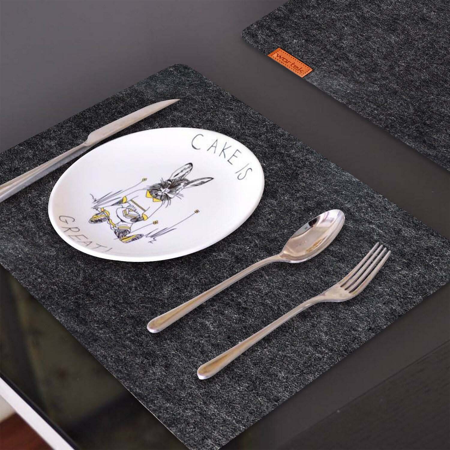 wortek Platzset Filz Set Tischuntersetzer - günstig online kaufen