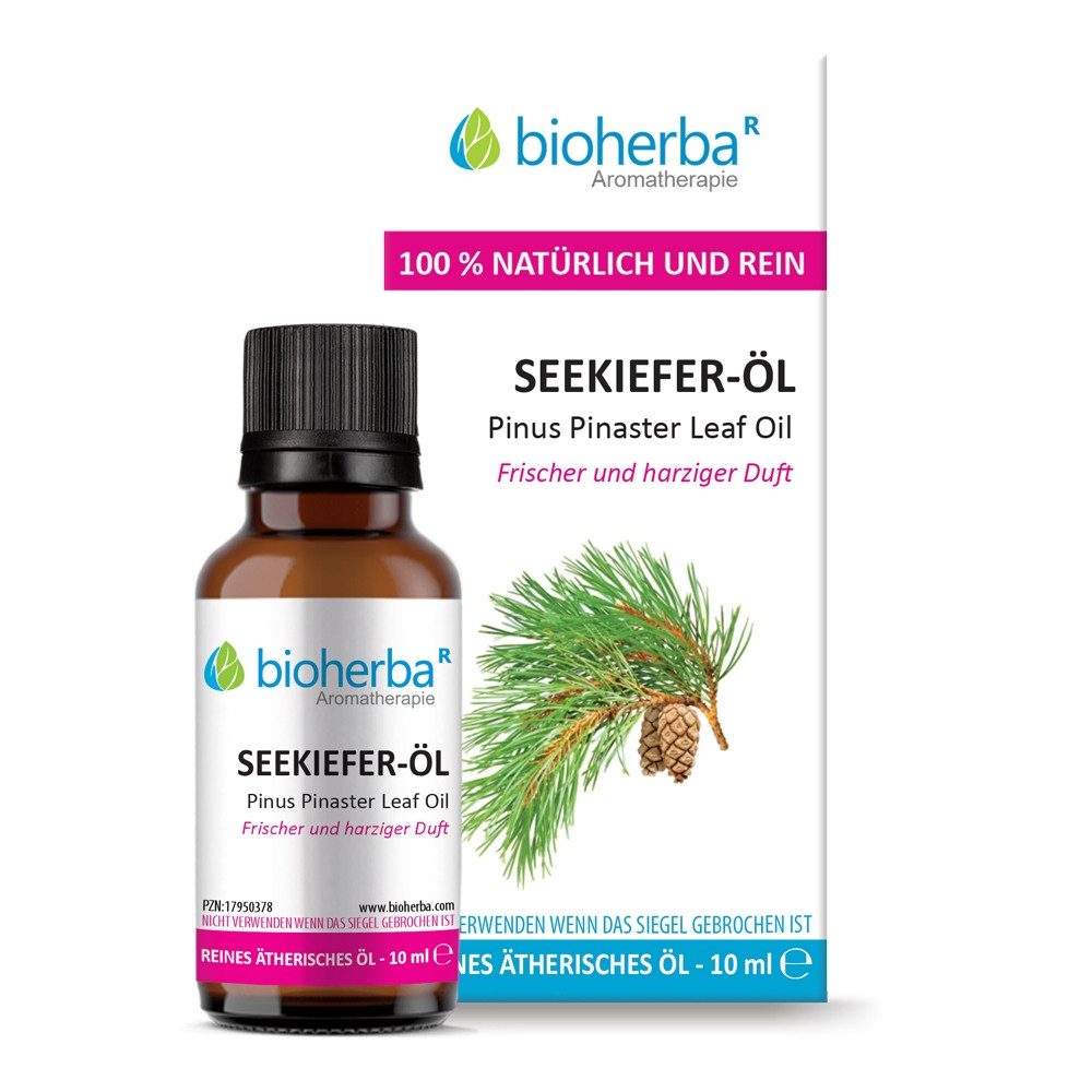BIOHERBA R Pflege-Set Seekiefer-Öl Reines ätherisches Öl 10 ml
