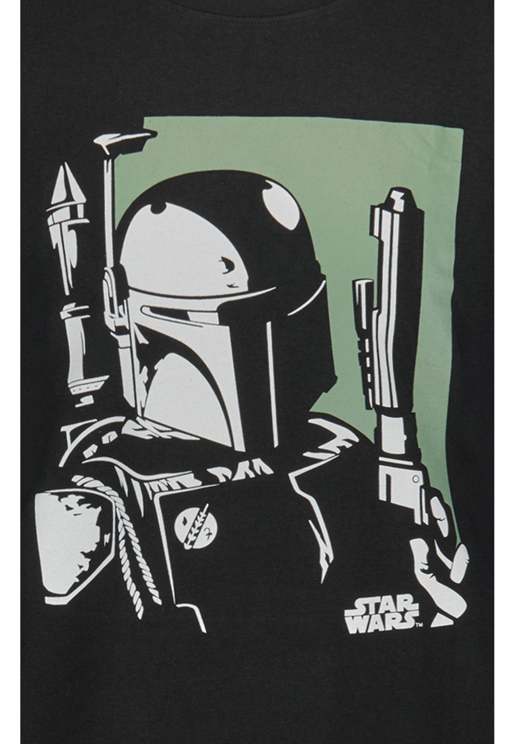 Star Wars Langarmshirt Star Wars Boba Fett Herren Langarm-Shirt Longsleeve