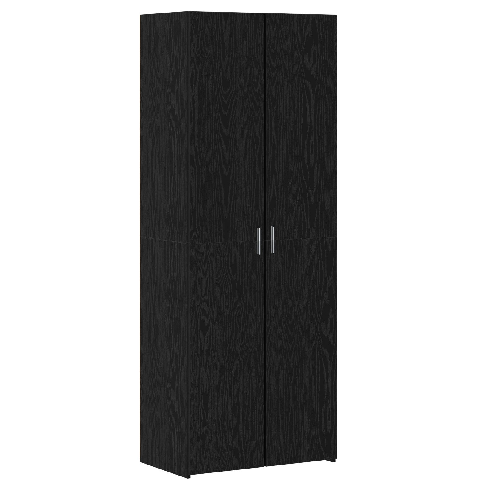 vidaXL Highboard Highboard Schwarz Eiche 70x42.5x185 günstig online kaufen