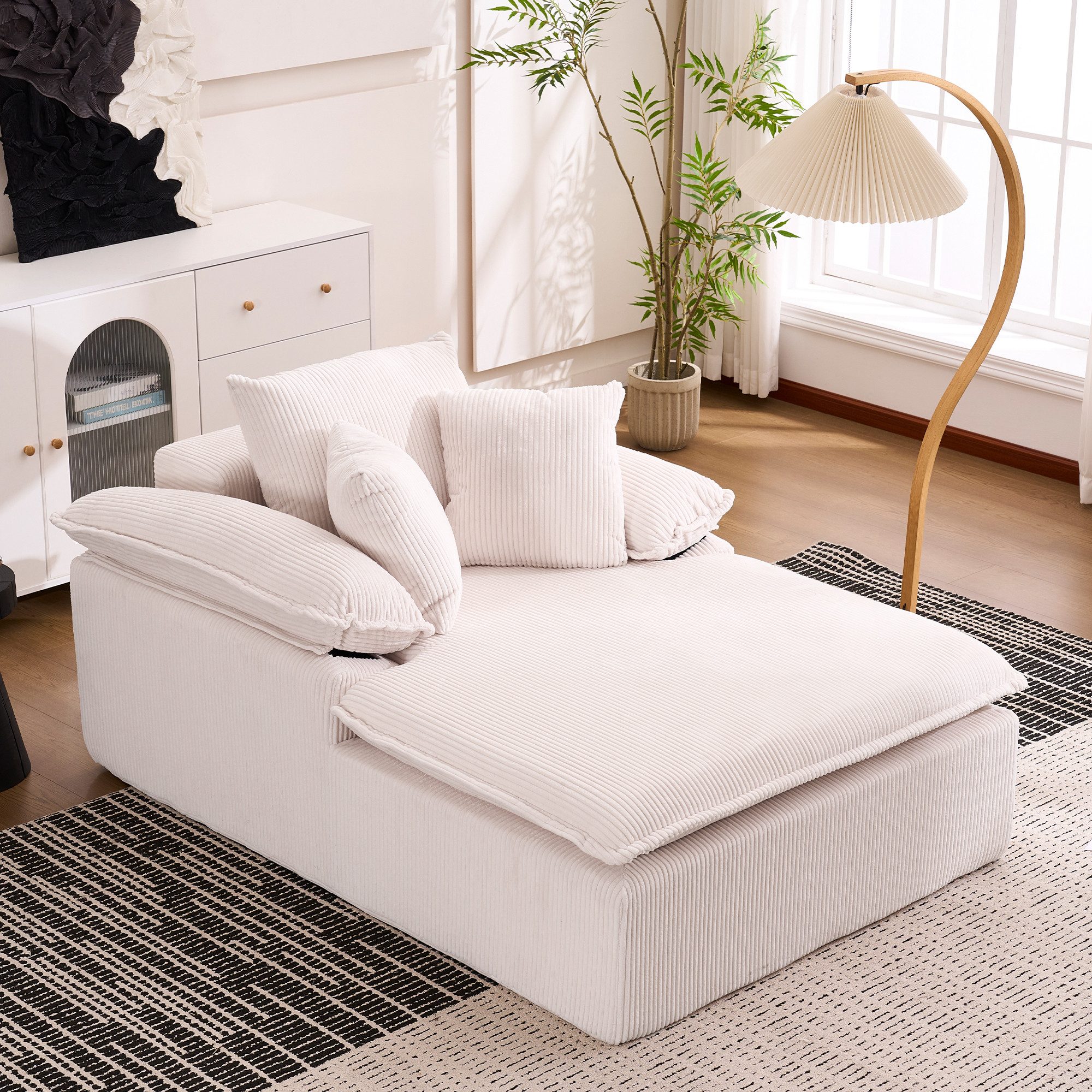 Odikalo Loungesofa Schlafsofa Relaxsofa Freizeitsofa Polstermöbel mehrfarbi günstig online kaufen