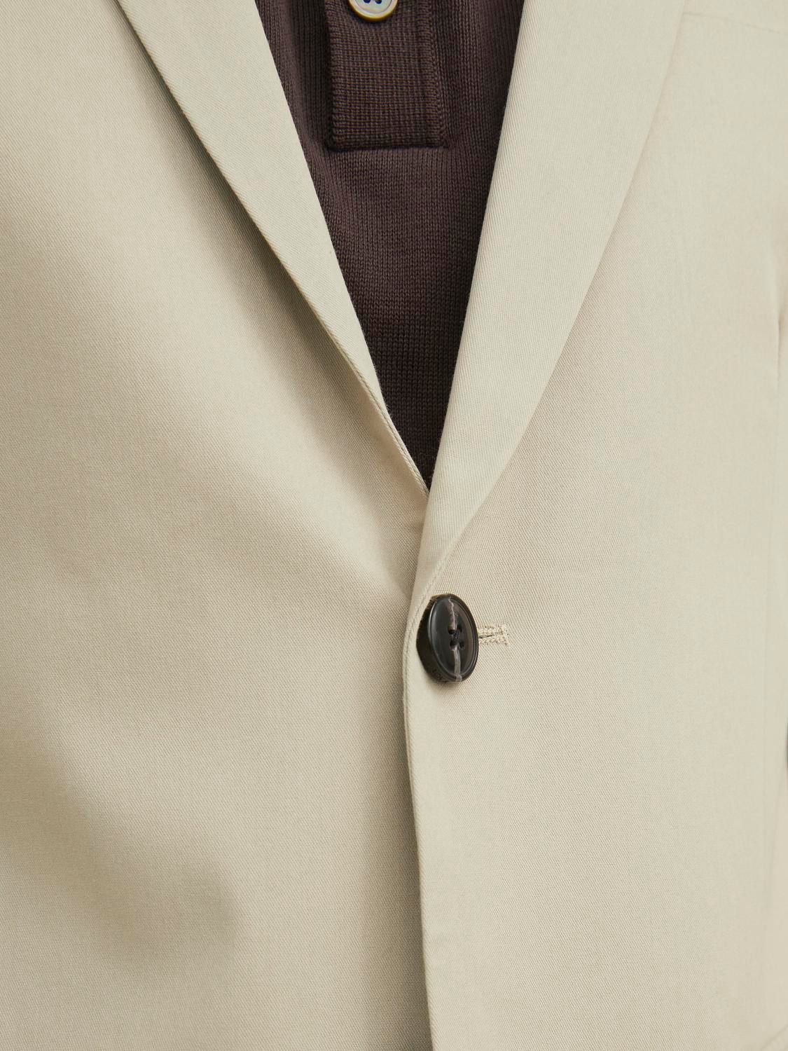 Jack & Jones Sakko JPRFRANCO Blazer mit 2-Knopf-Form und extra schmalem Schnitt unifarben, modisch, slim fit, Kunstfaser