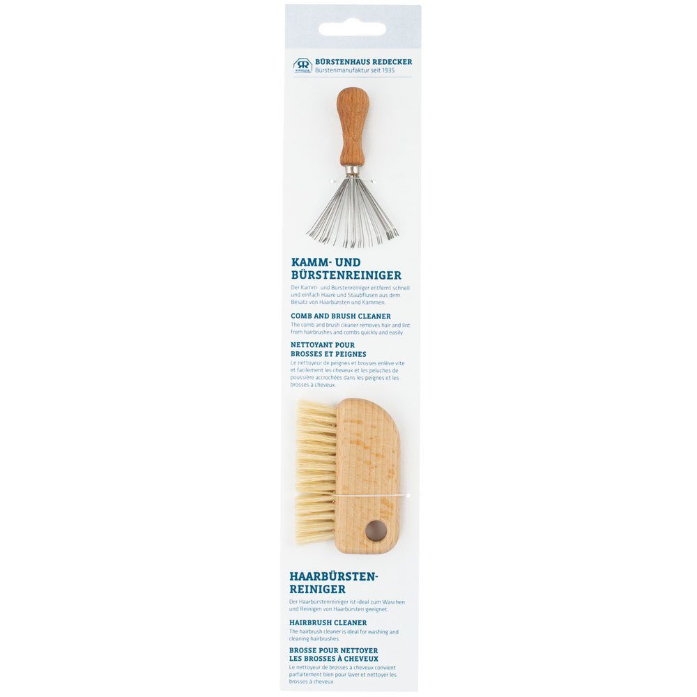 Bürstenhaus Redecker Haarbürste Haarbürsten-Reinigungs-Set, Stk | Haarbürsten